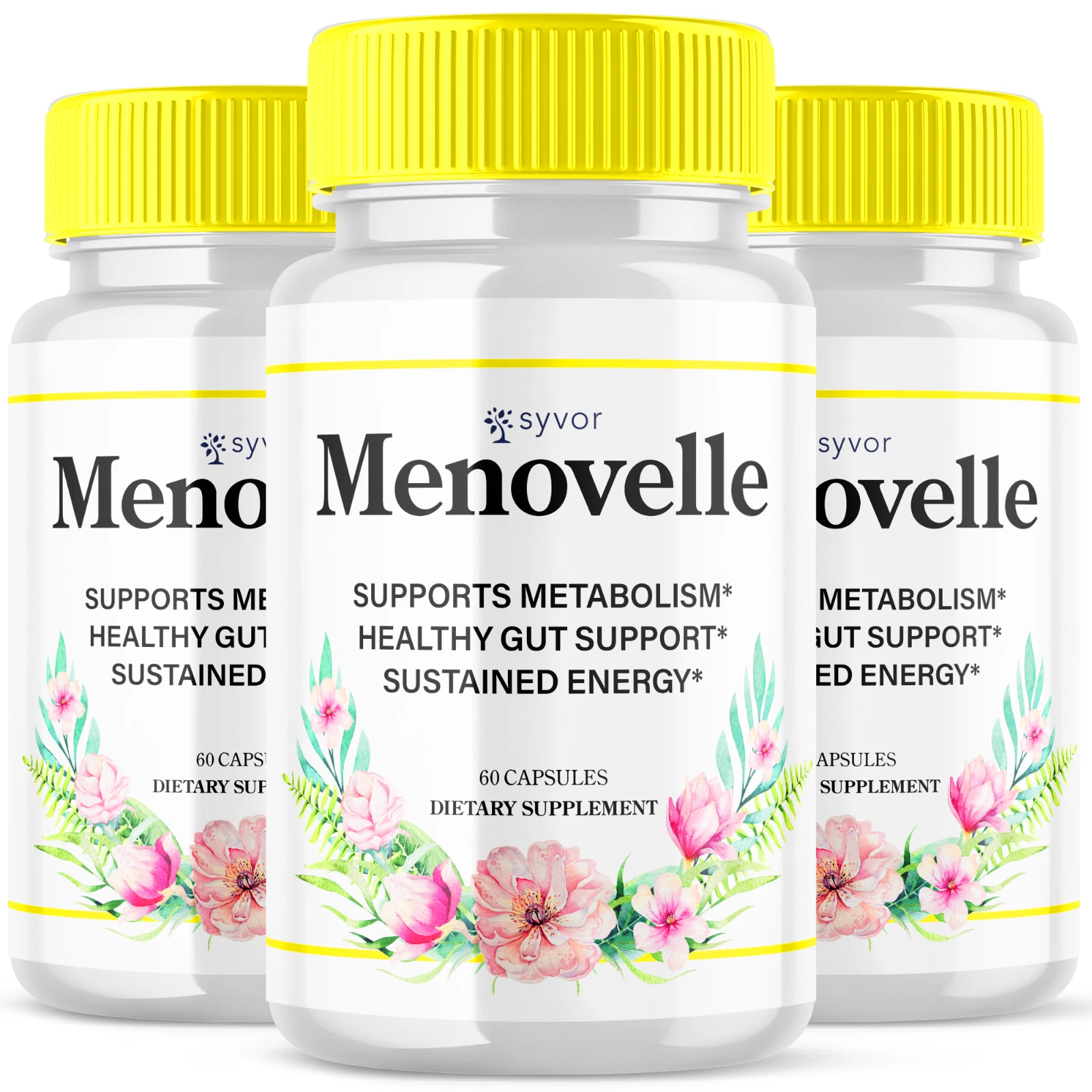Menovelle Advanced Support Pills Advanced Energy Vitamin Supplement 180 Capsules