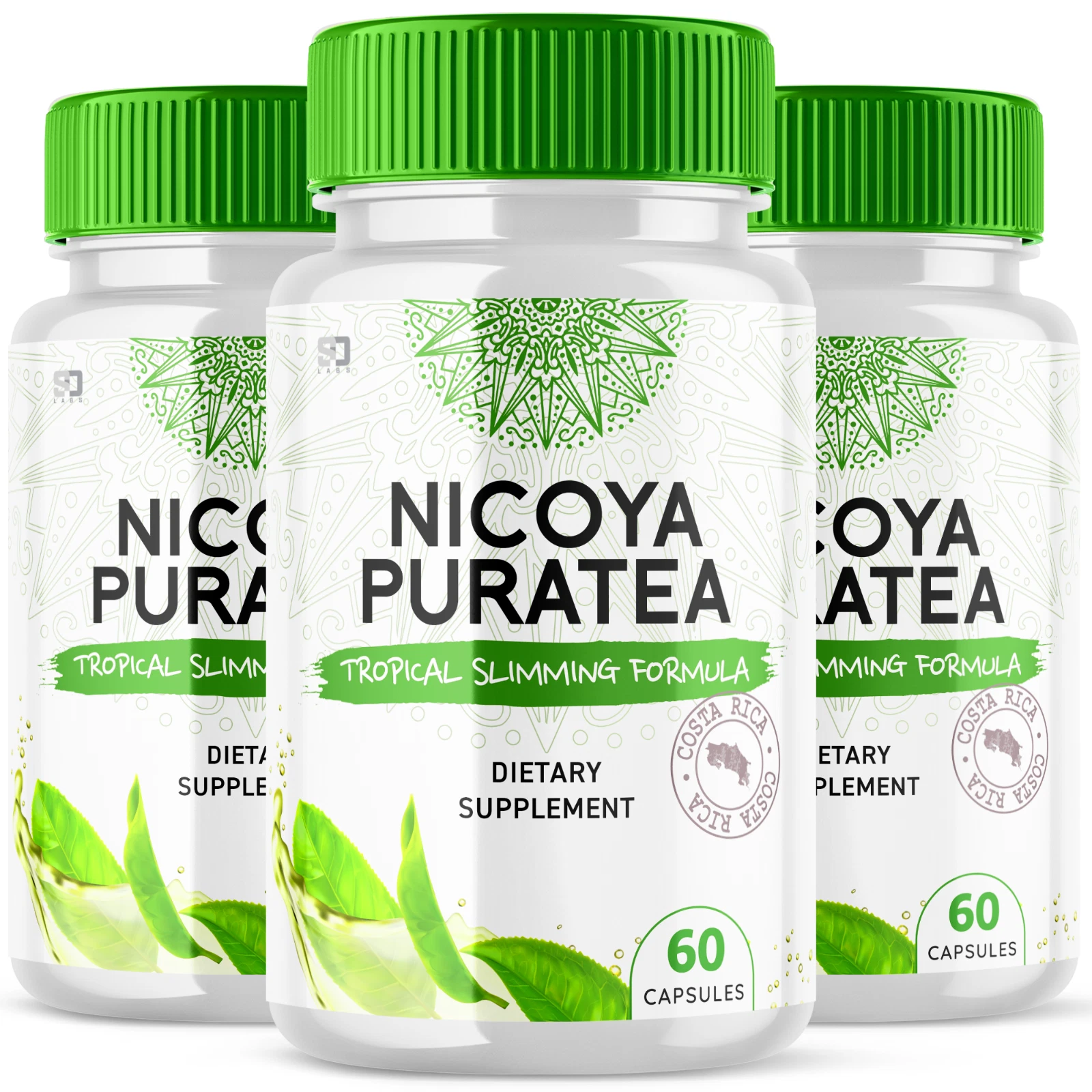 (3 Pack) Nicoya Puratea Tropical Slimming Formula Advanced Costa Rican Formula