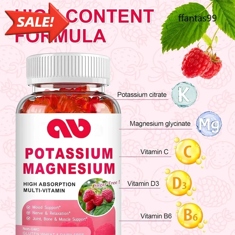 Potassium magnesium gummies