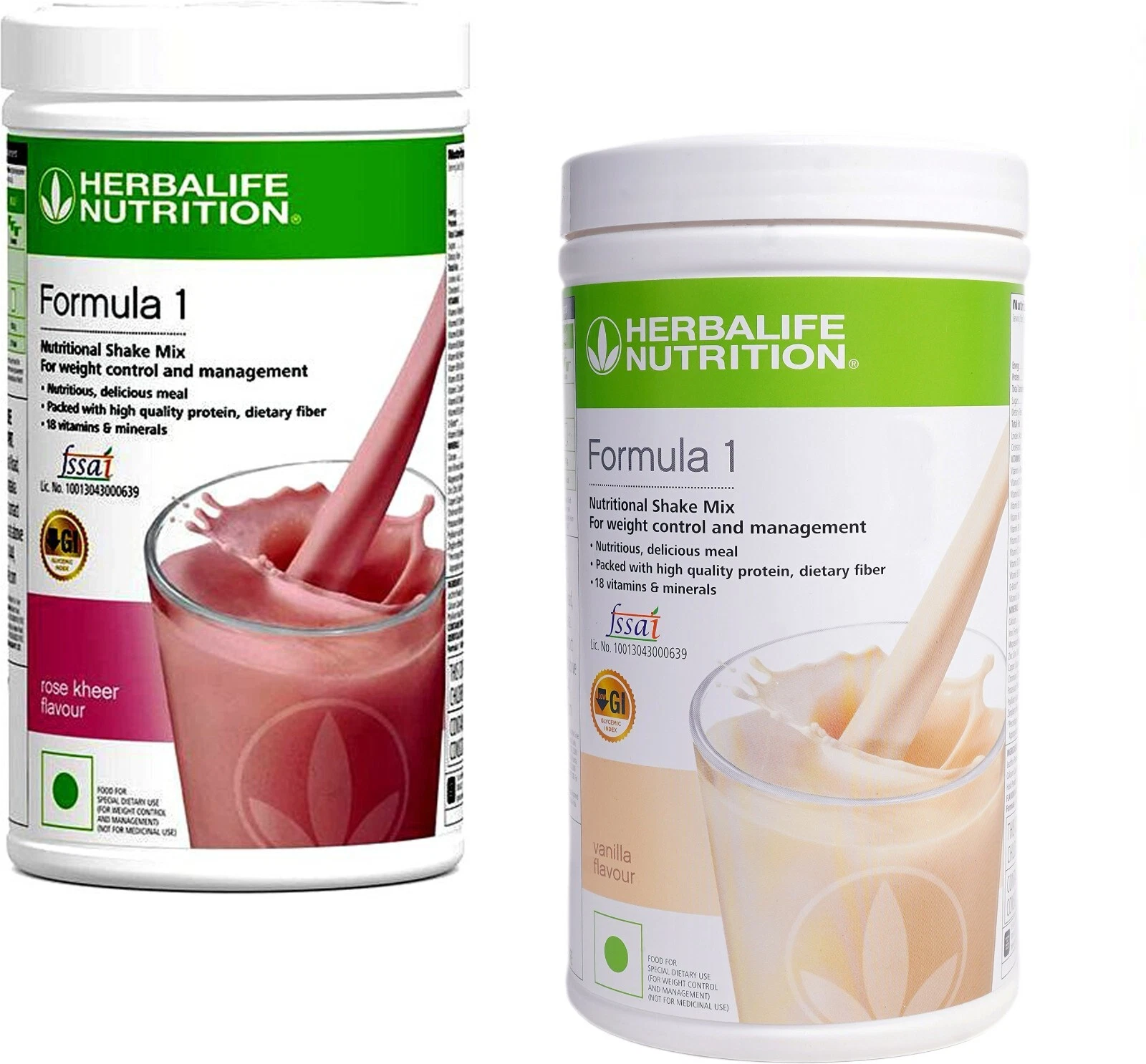Formula 1 Healthy meal shake mix Rose kheer & vanilla flavour 1000gm