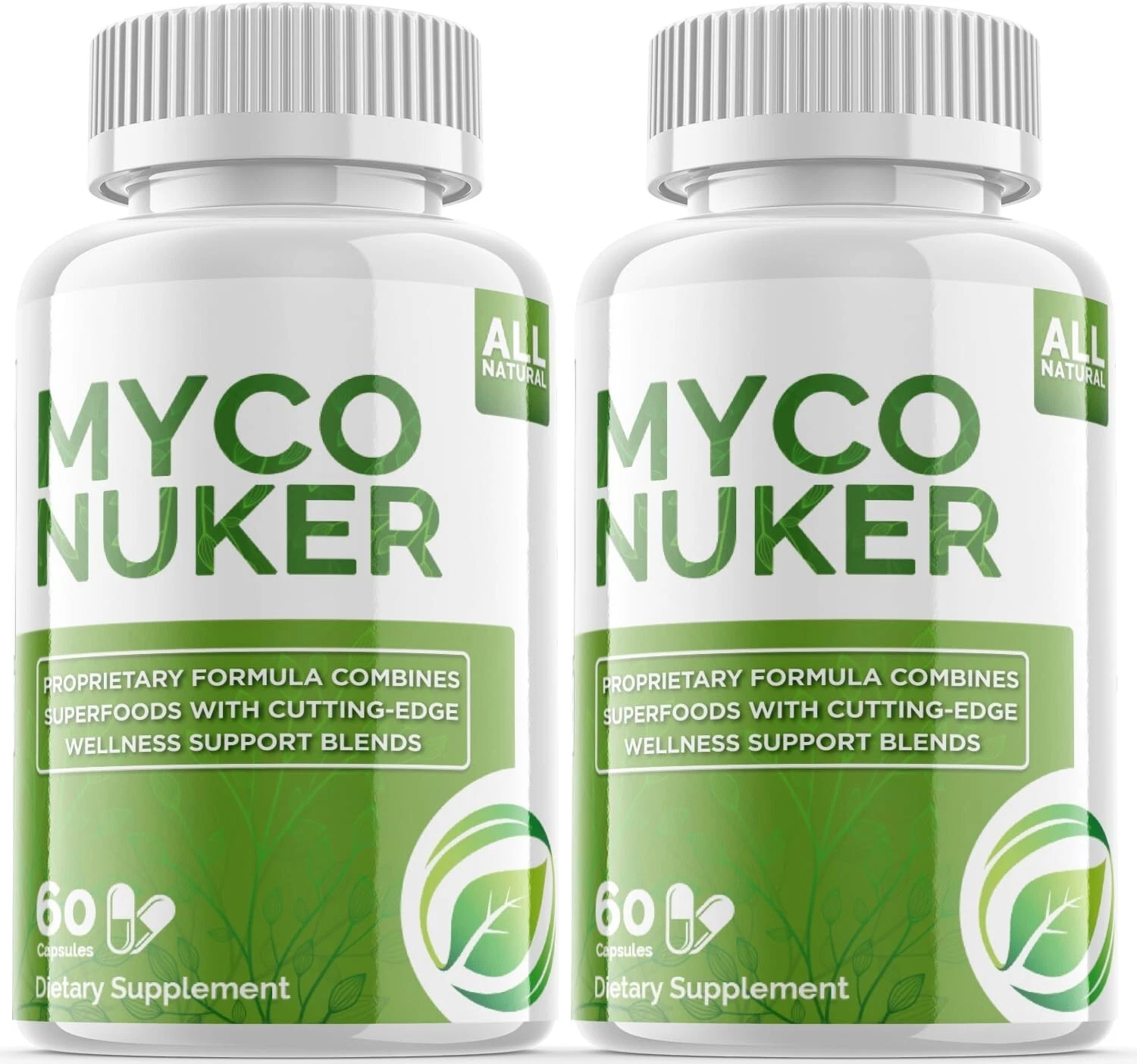 2 - Myco Nuker Capsules - Gut Health & Wellness Support Supplement - 120 Pills