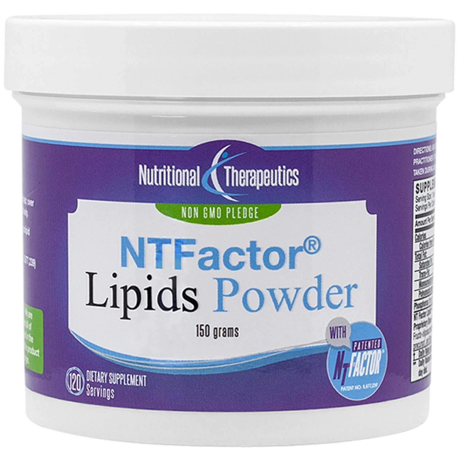 Nutritional Therapeutics NTFactor Lipids Powder,Aging support,240Srvings