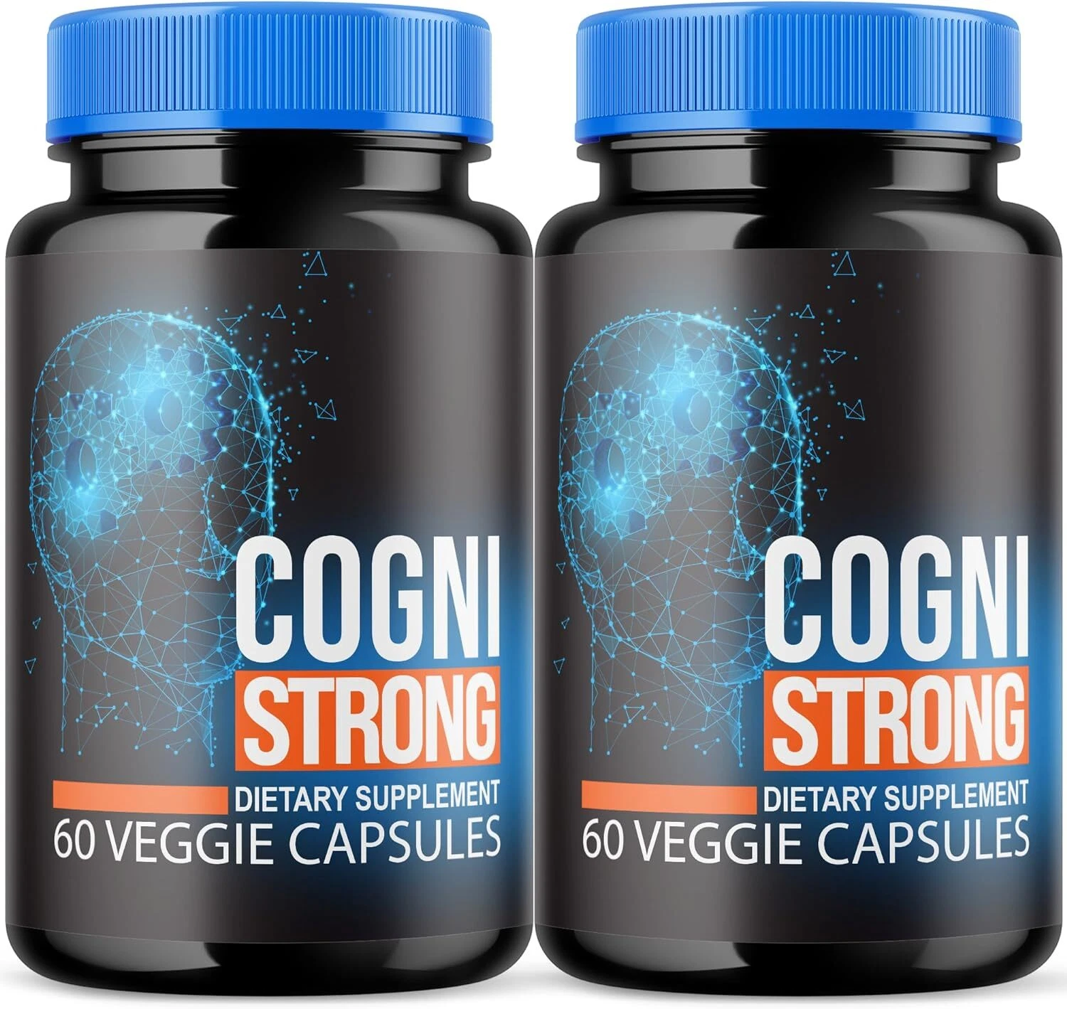 Cognistrong Pills - Cogni Strong Nootropic Supplement For Brain Health - 2 Pack