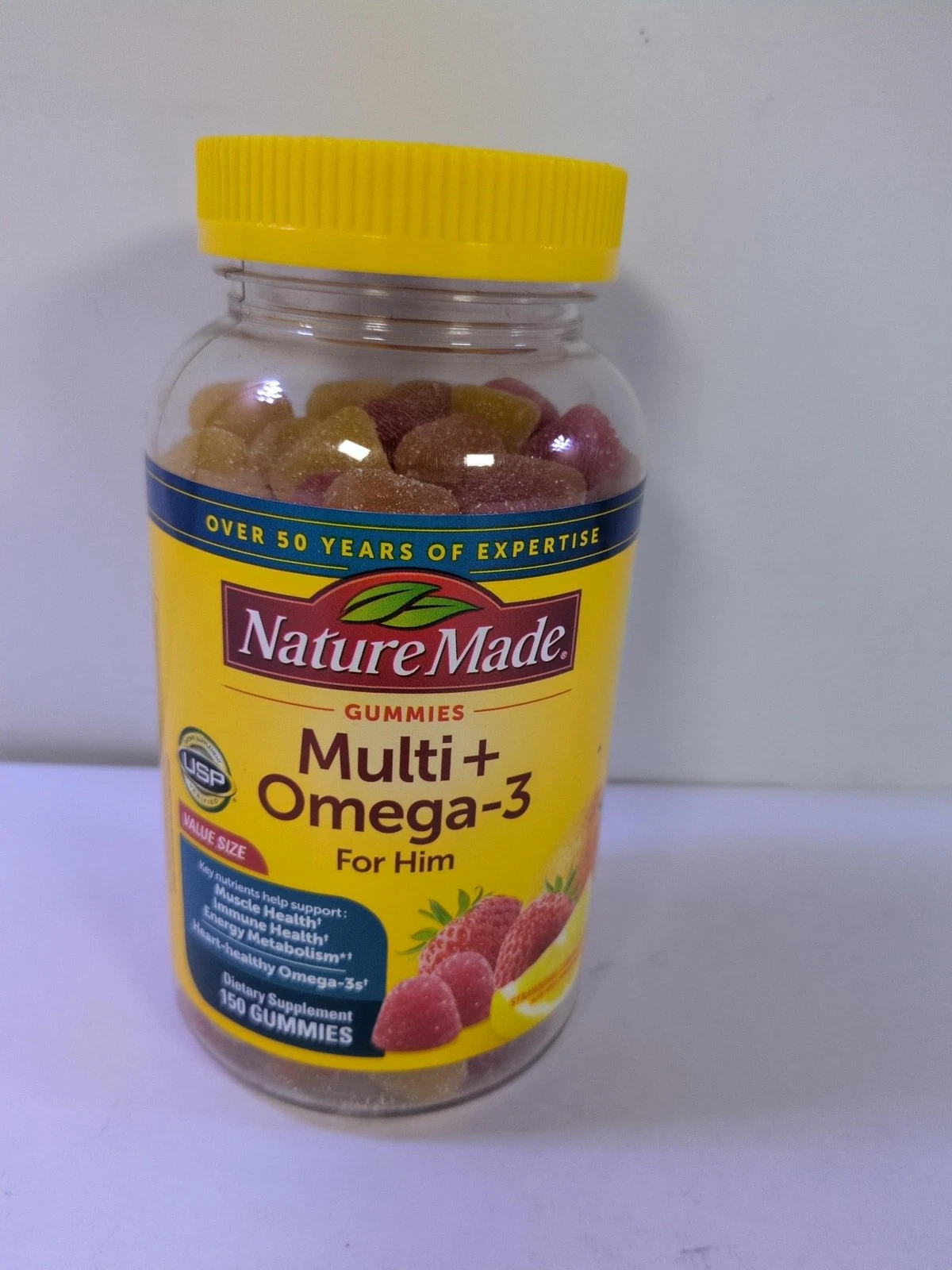 *2026-7-1* Nature Made Multivitamin For Him With Omega-3, Mens 150 Count