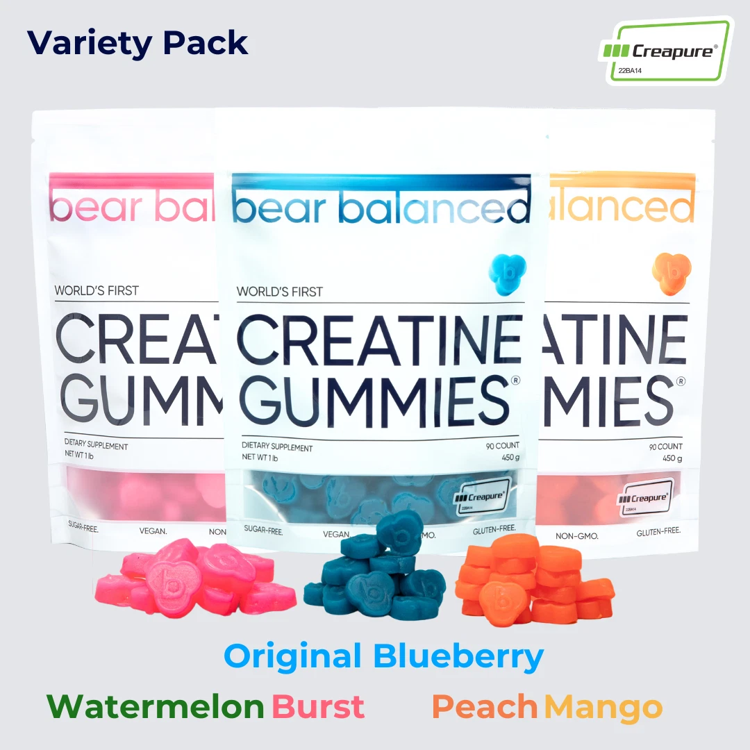 Bear Balanced - World's First Creatine Gummies for Strength, Focus, and Energy