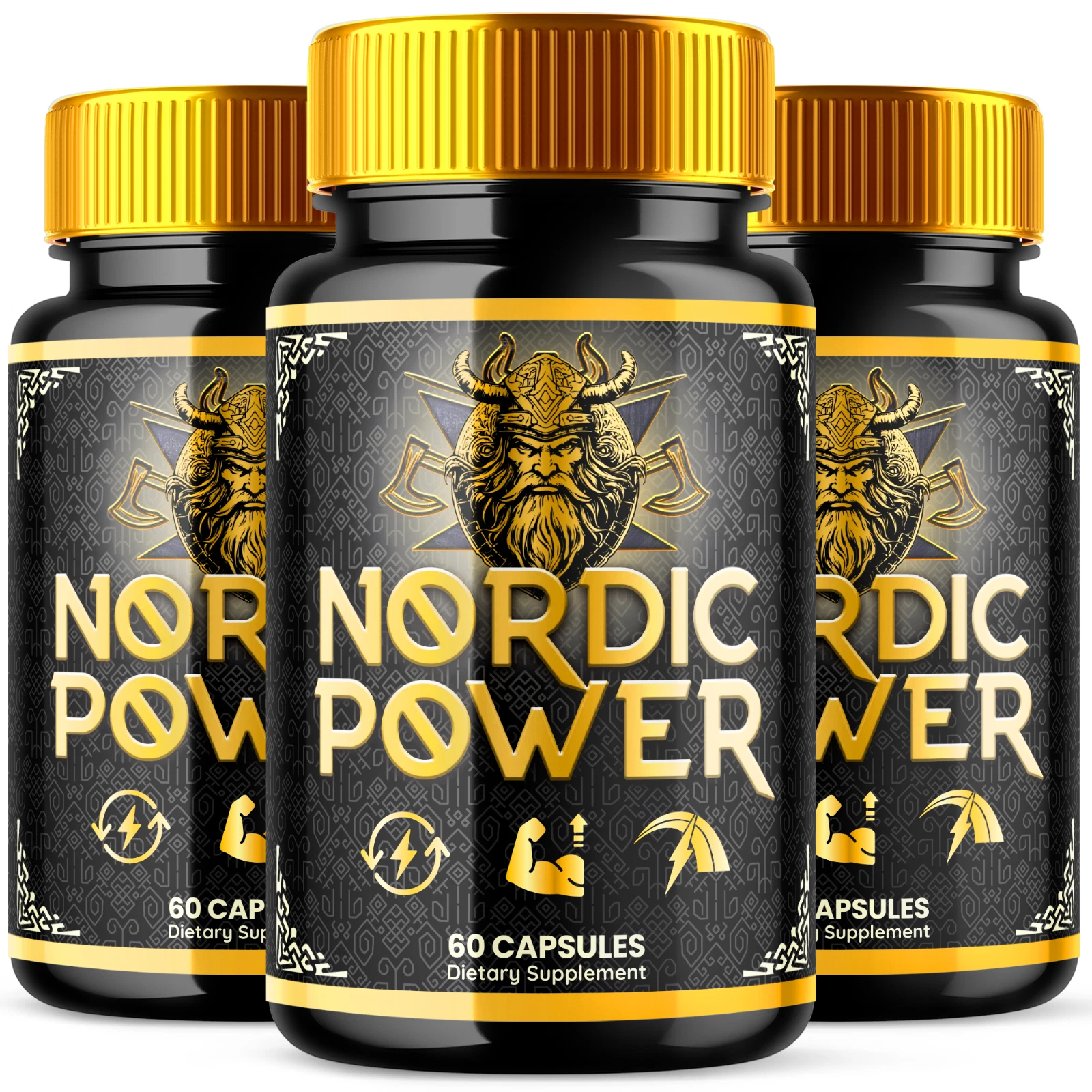 Nordic Power for Men Advanced Vitality Support Formula Supplement 180 Capsules