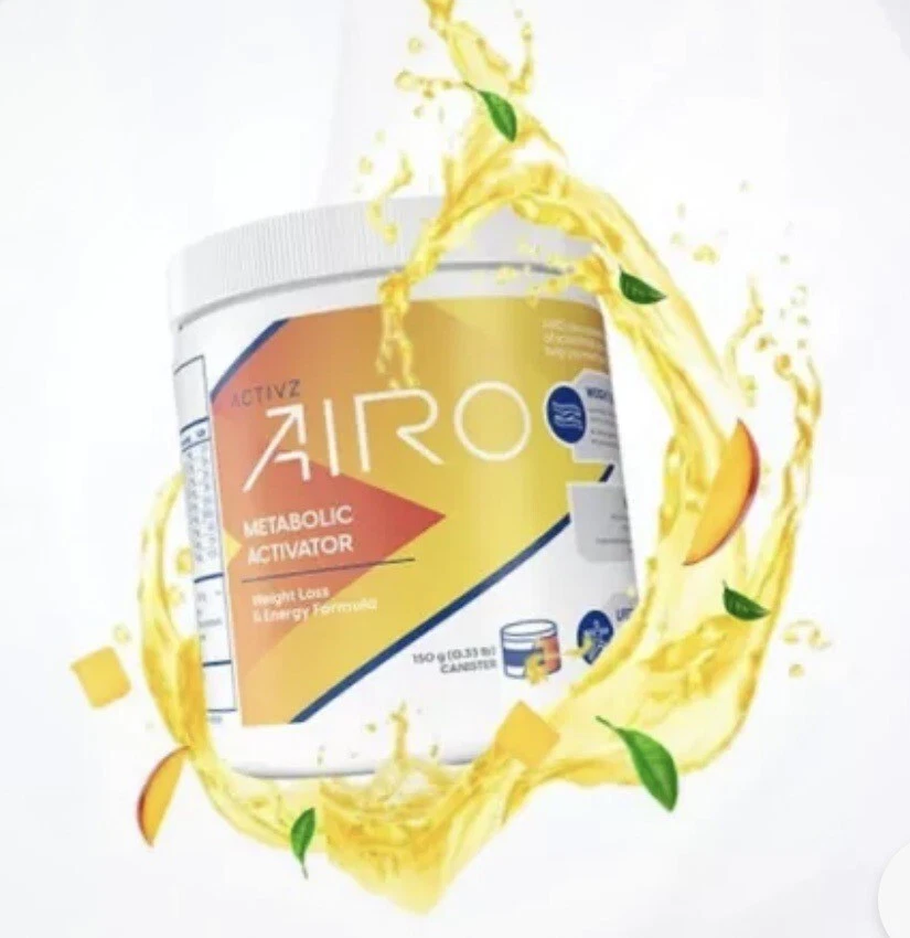 ACTIVZ AIRO METABOLIC ACTIVATOR WEIGHT LOSS ENERGY FORMULA