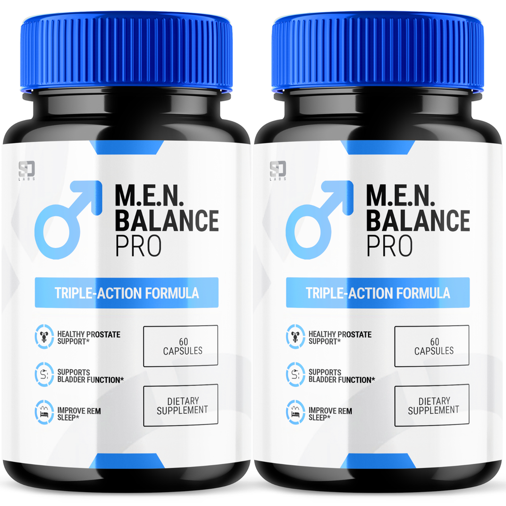 (2 Pack) Men Balance Pro Pills, Maximize Energy, Vitality & Stamina 120 Capsules