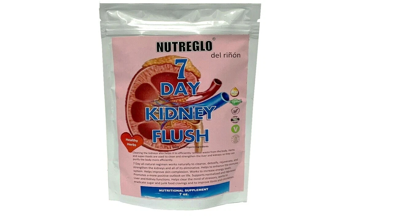 NUTREGLO : 7-Day Kidney Detox and Flush