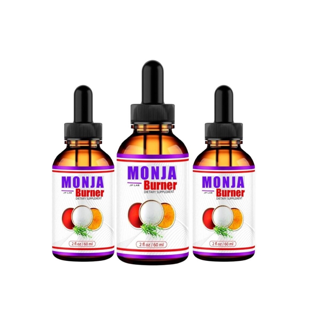 (5 Pack) Mounja Burn Drops For Weight Loss - Mounja Burn Diet Drops (10oz)