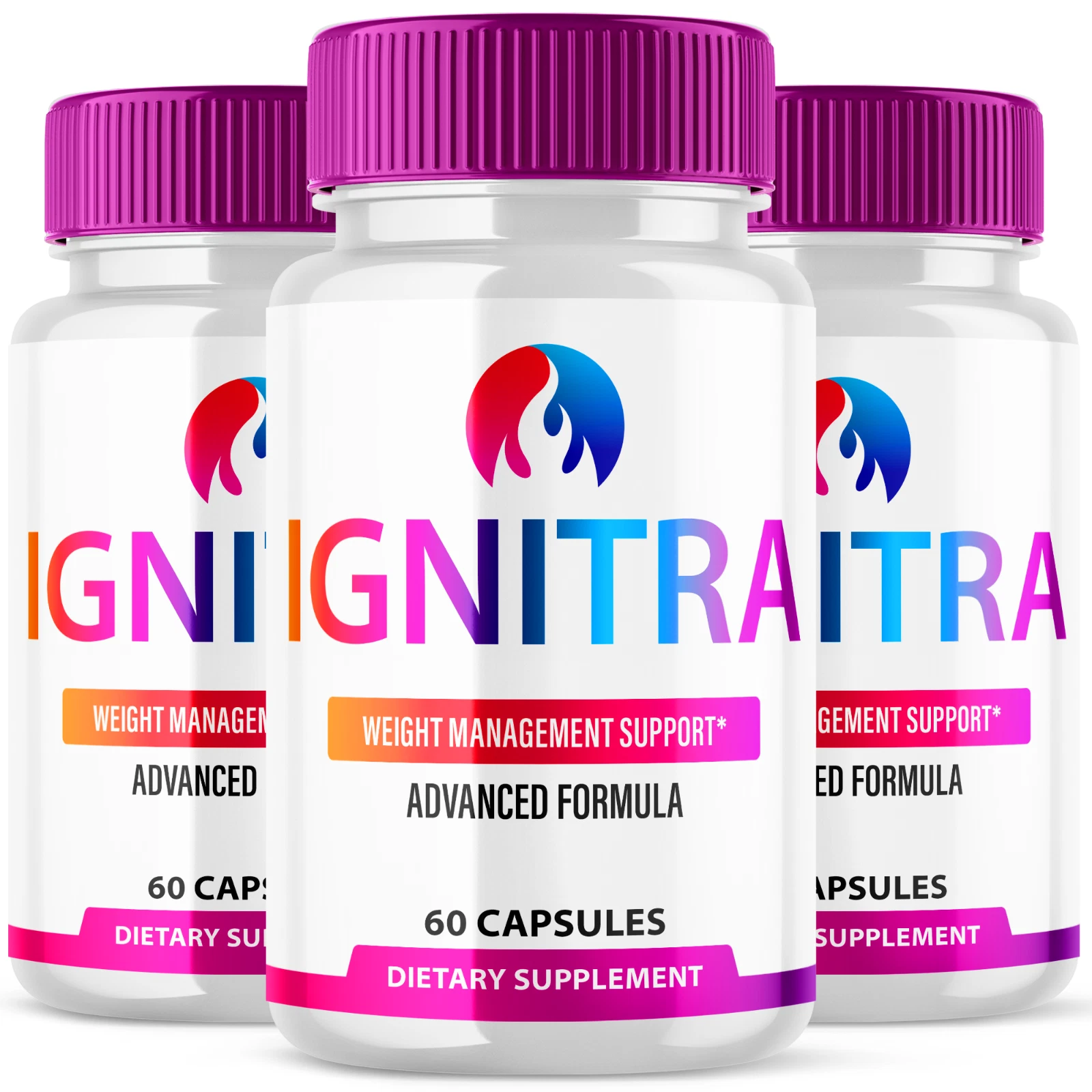 Ignitra Advanced Formula Natural Energy and Fitness Support Vitamin 180 Capsules