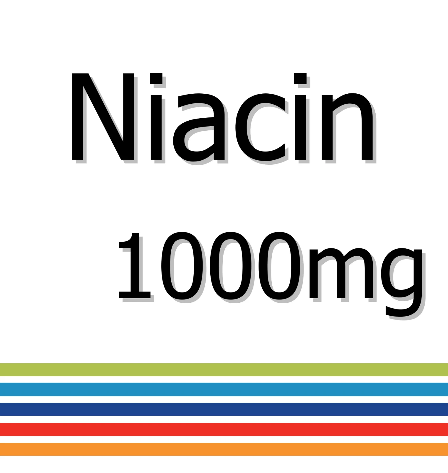 Niacin 1000mg x 30 Tablets - Skin Health
