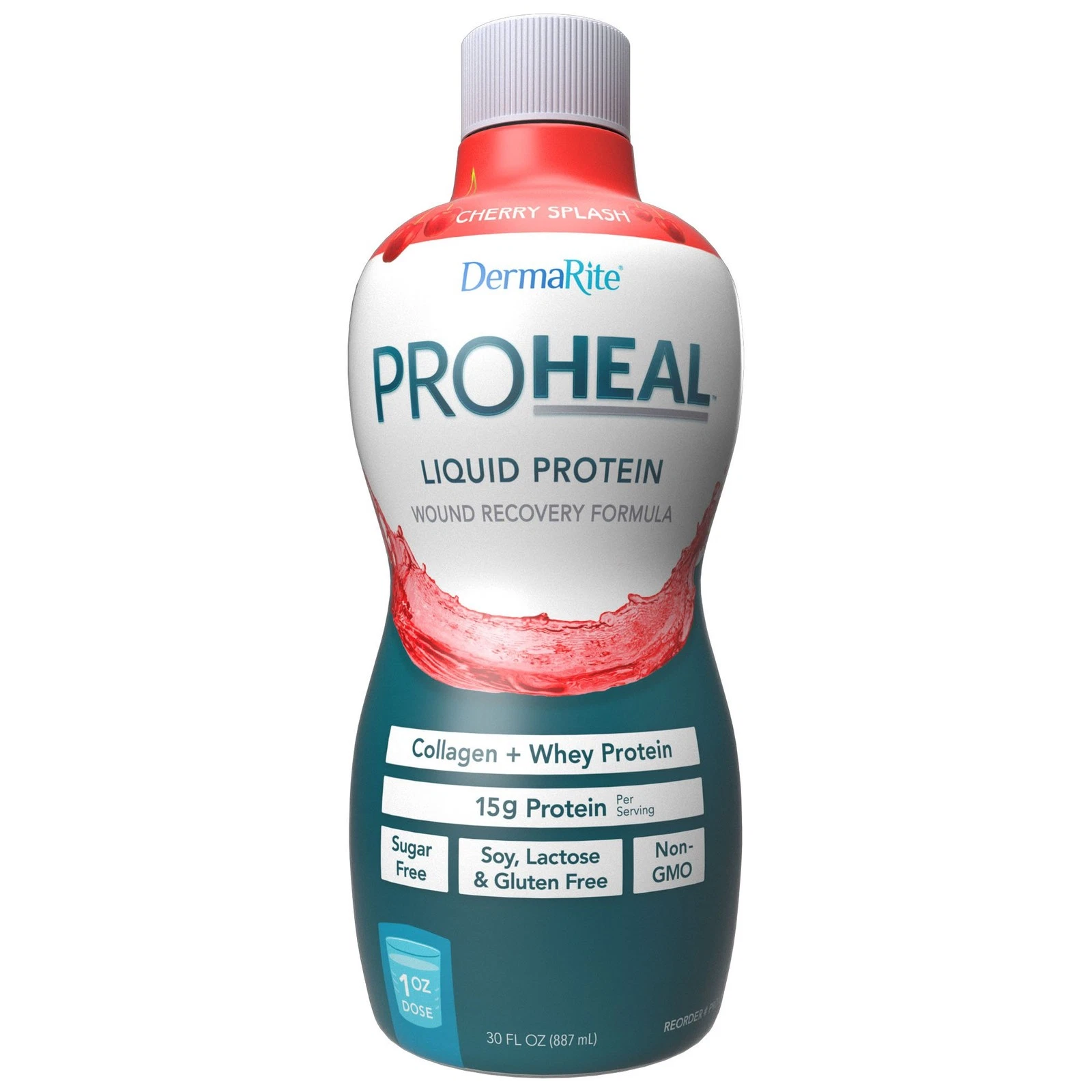 ProHeal Oral Supplement Cherry Splash 30 oz Bottle 2 Ct