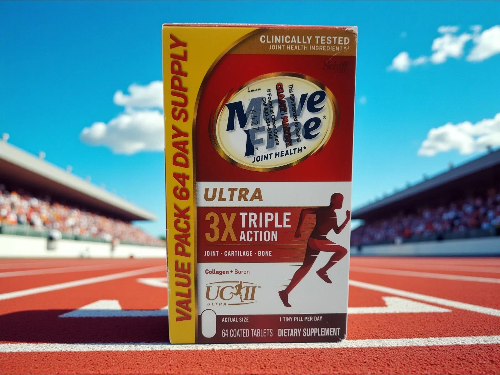 Schiff Move Ultra Triple Action Joint Health 64 Tablets