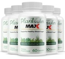 (5 Pack) Plantsulin MAX Pills, Advanced Immune Defense Support and Weight Loss