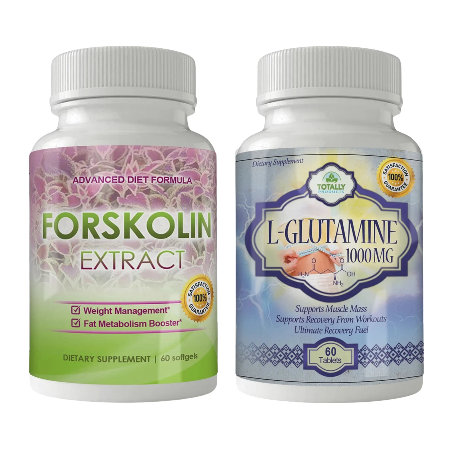 Forskolin Extract Weight Loss Pills L-Glutamine Tablet Muscle Growth Supplement