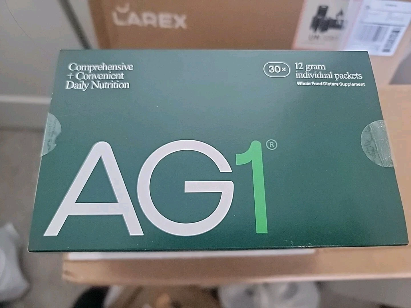 AG1 Comprehensive Convenient Daily Nutrition 30 - 12g Packets Athletic Greens