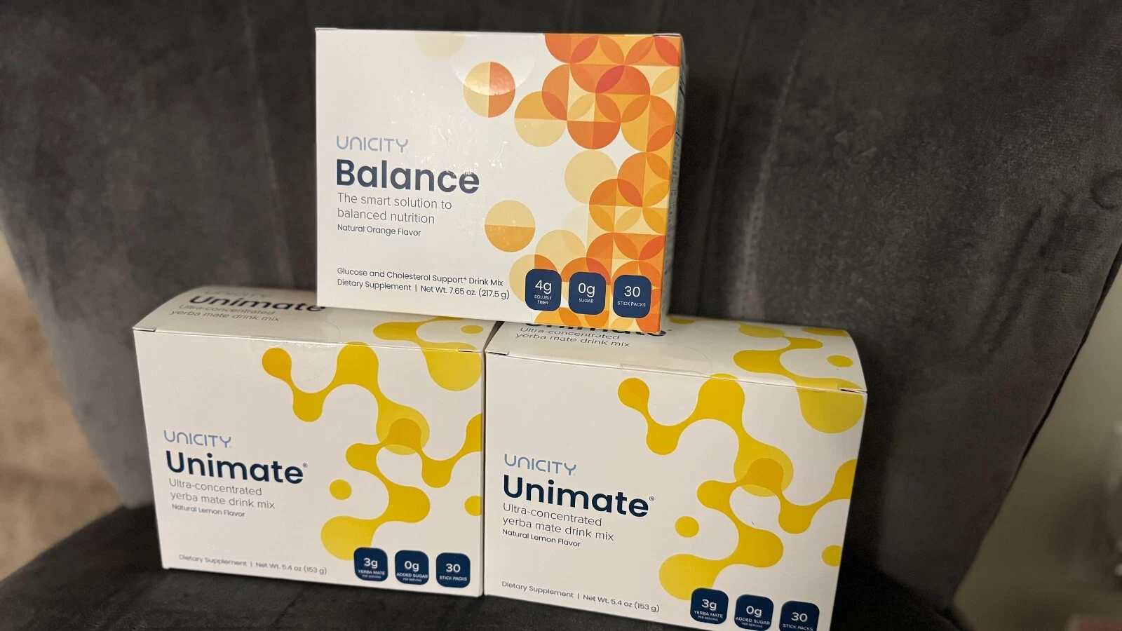 UNICITY | Unimate Lemon60 & Balance Orange 30| Dietary Supplements .