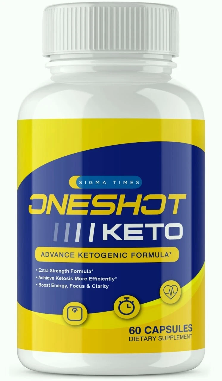 (1 Bottle) OneShot Keto Capsules- Keto ACV Pills for Advanced Weight Loss