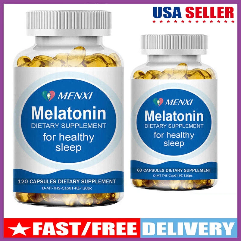 5mg N - Acetyl - 5 - methoxytryptamine Capsules Deep Capsule Help Sleep Vitamins
