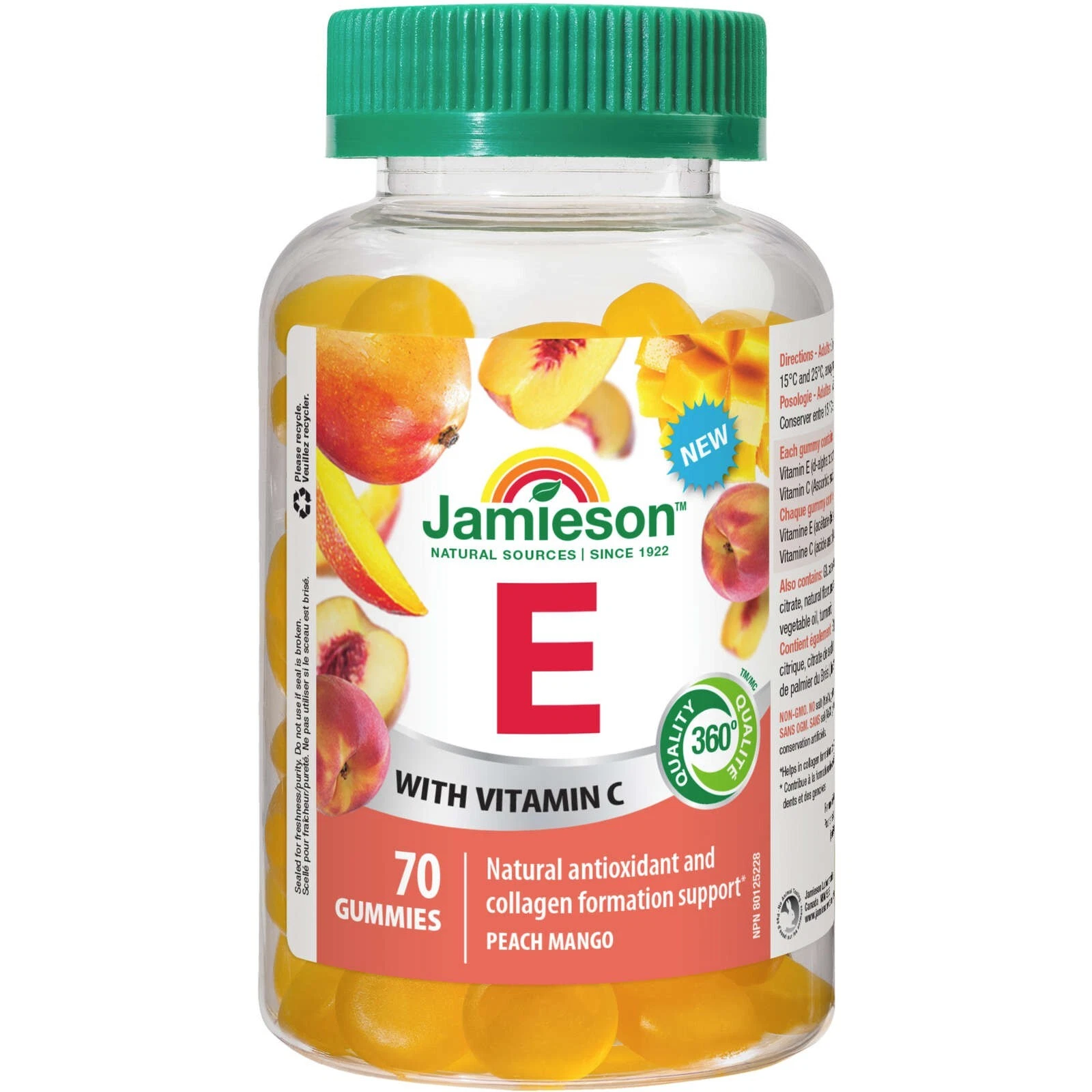 Jamieson Advanced Probiotic Vitamin C D B12 Zinc Metabolize Energy 30pcs NEW