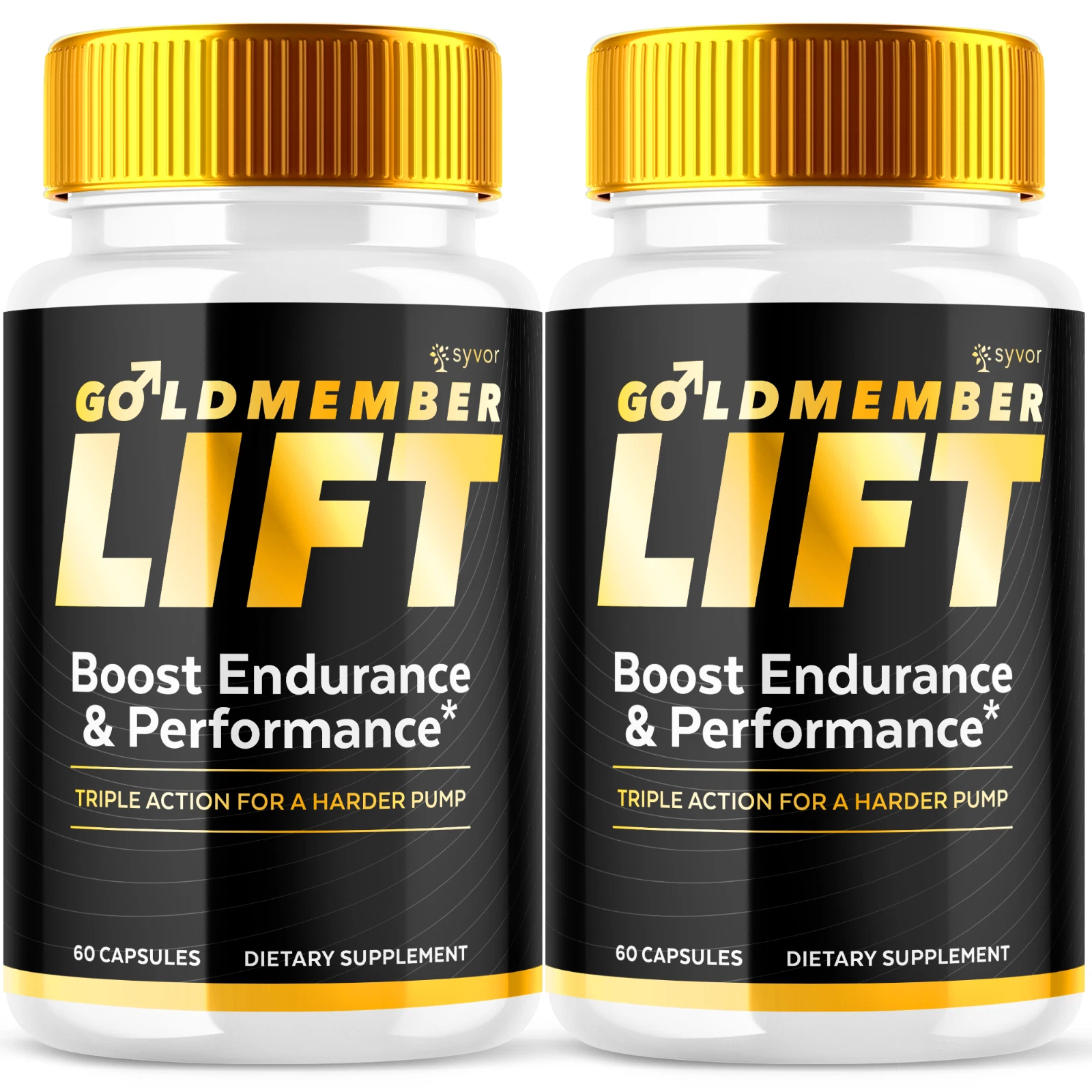 Goldmember Lift Support Vitamin Maximum Strength Supplement for Men 120 Capsules