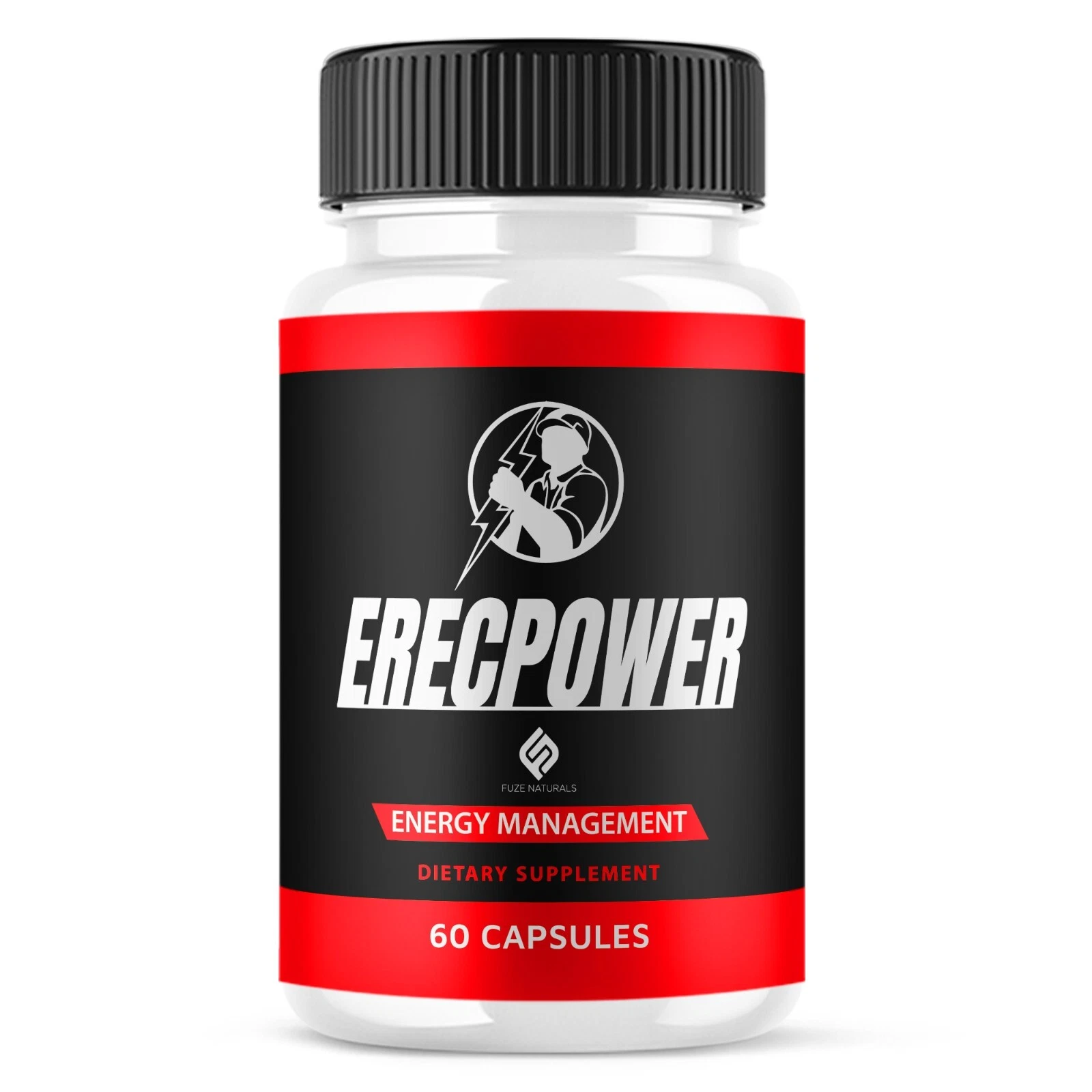 Erecpower Pills, Erecpower Capsules Maximum Strength Supplement (60 Capsules)