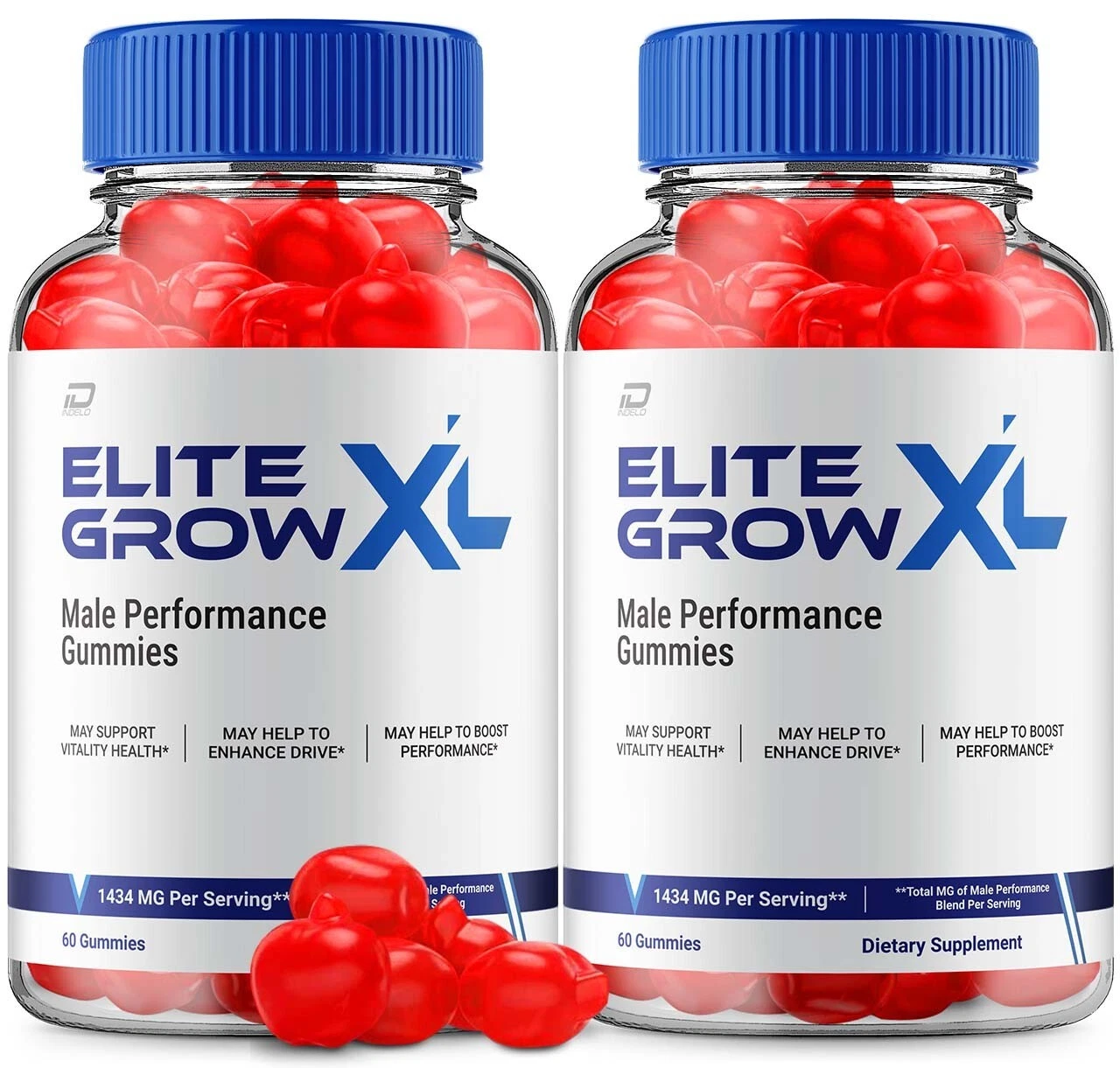 (2 Pack) Elite Grow XL Gummies for Men – EliteGrow XL Male Gummies All-Natural