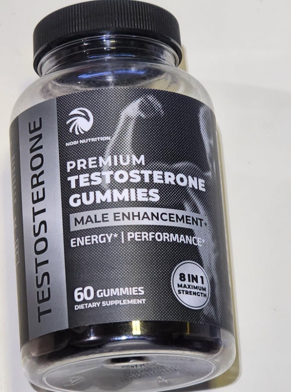 Testosterone Booster For Men L-Arginine Testosterone Support Pills 60 ct Gummies