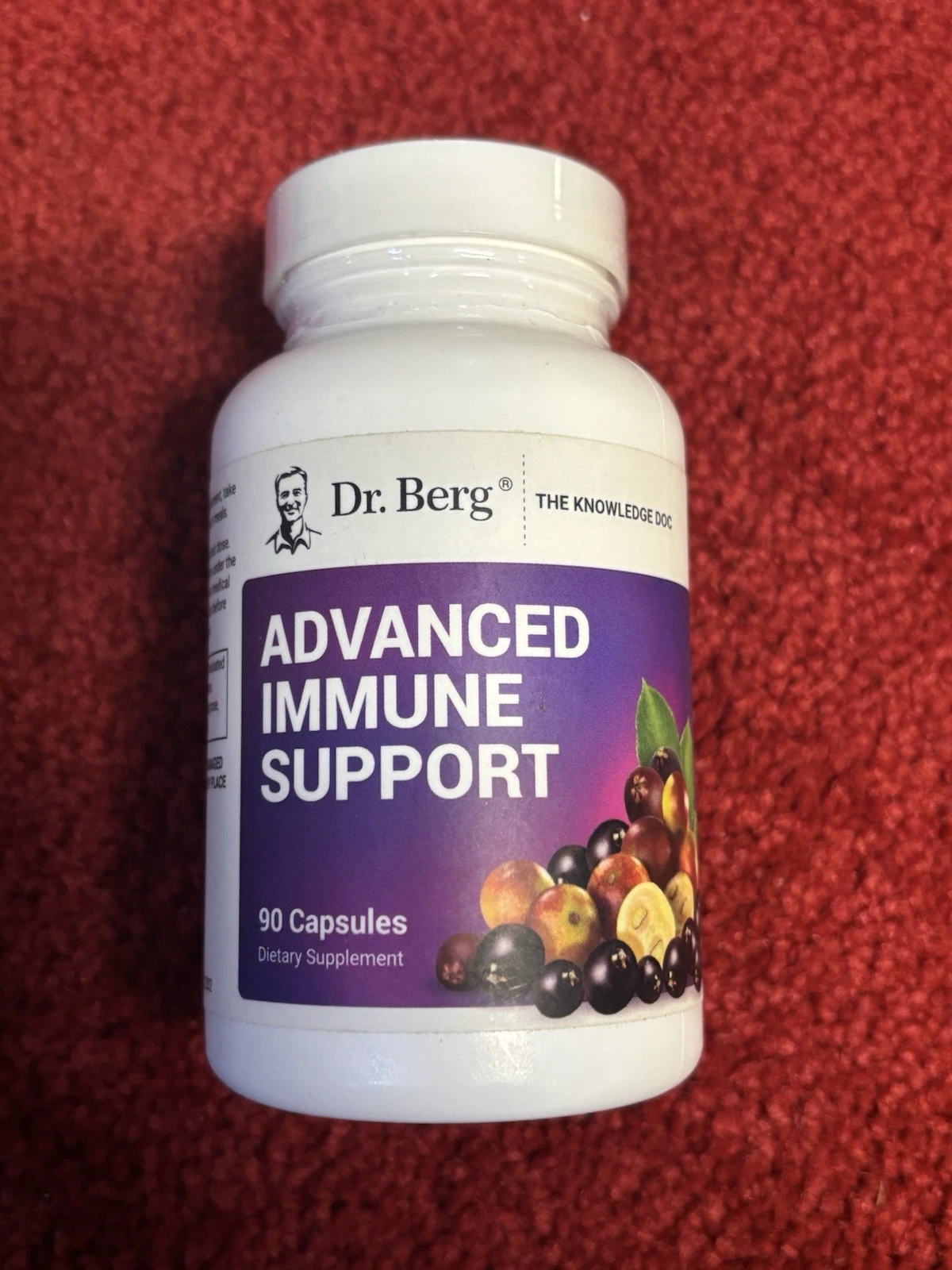 Dr. Berg Advanced Immune Support 90 Capsules NEW Free Ship Exp 11/25