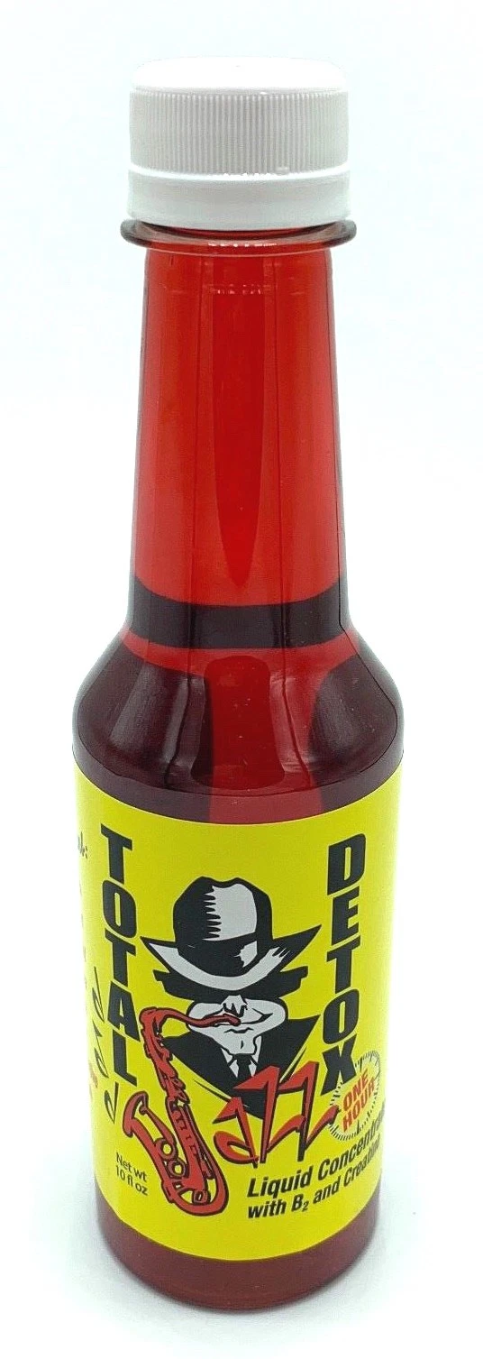 JAZZ TOTAL DETOX 10 OZ TEST CERTIFIED 100% GUARANTEE CLEANSE/FLUSH - WILD CHERRY