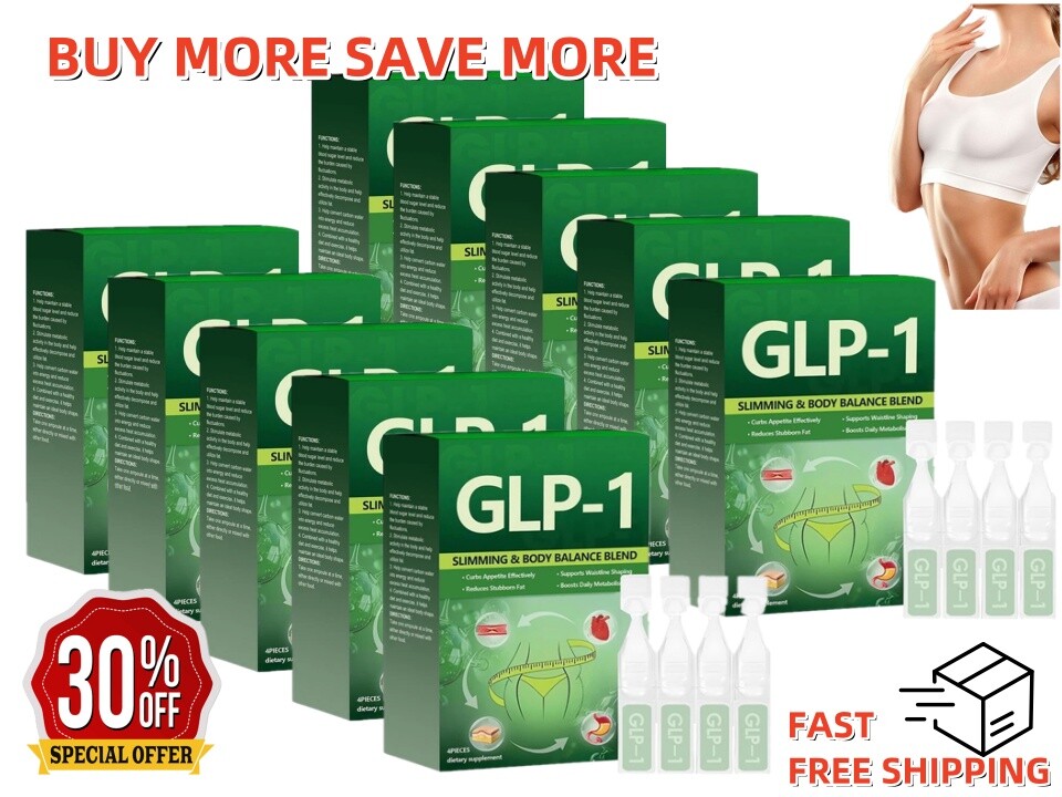 GLP-1 Slimming & Body Balance Blend - Support Shaping & Boost Metabolis 4pcs/Box