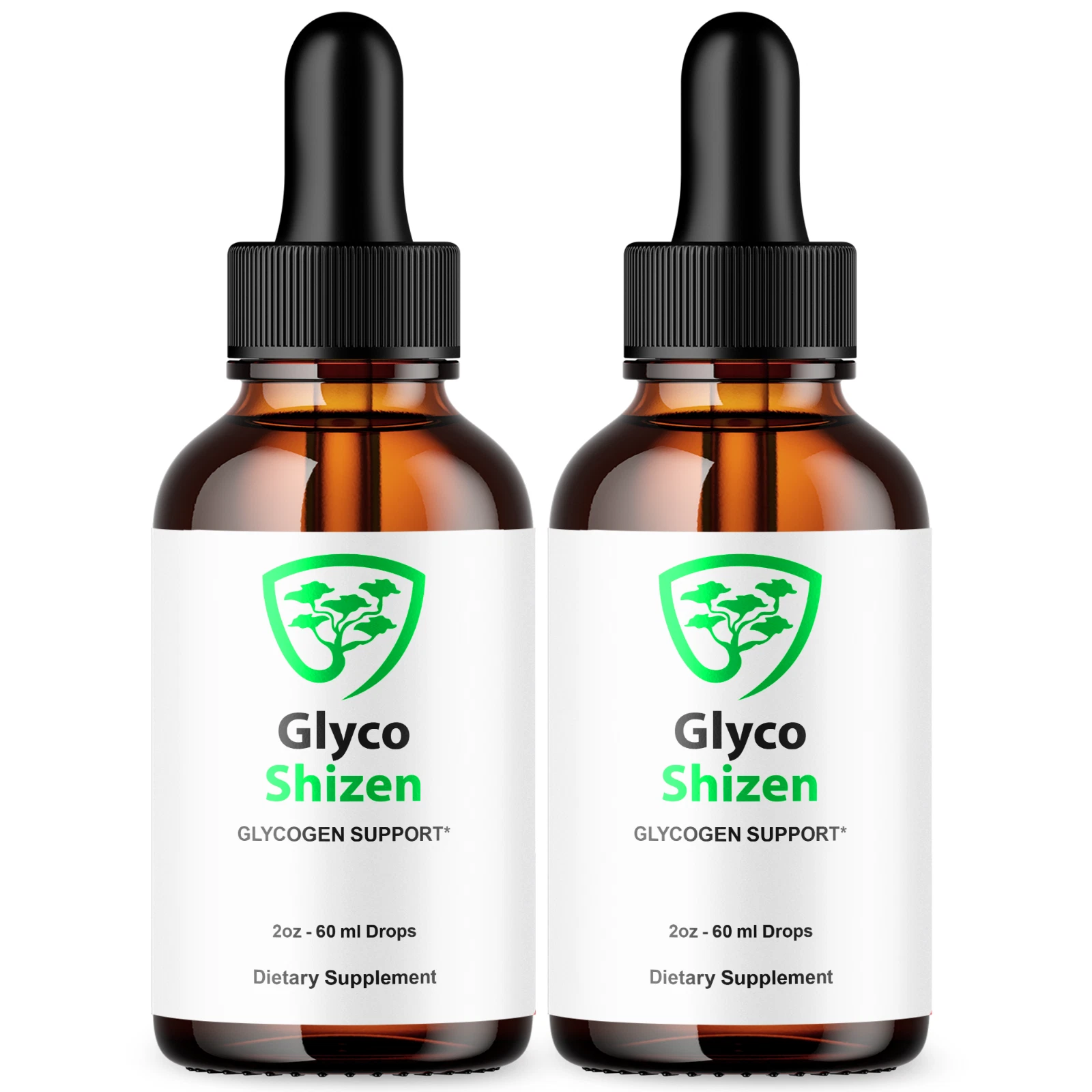 Glyco Shizen Glycogen Support Drops Advanced Formula Vitamin Supplement 30 Servs