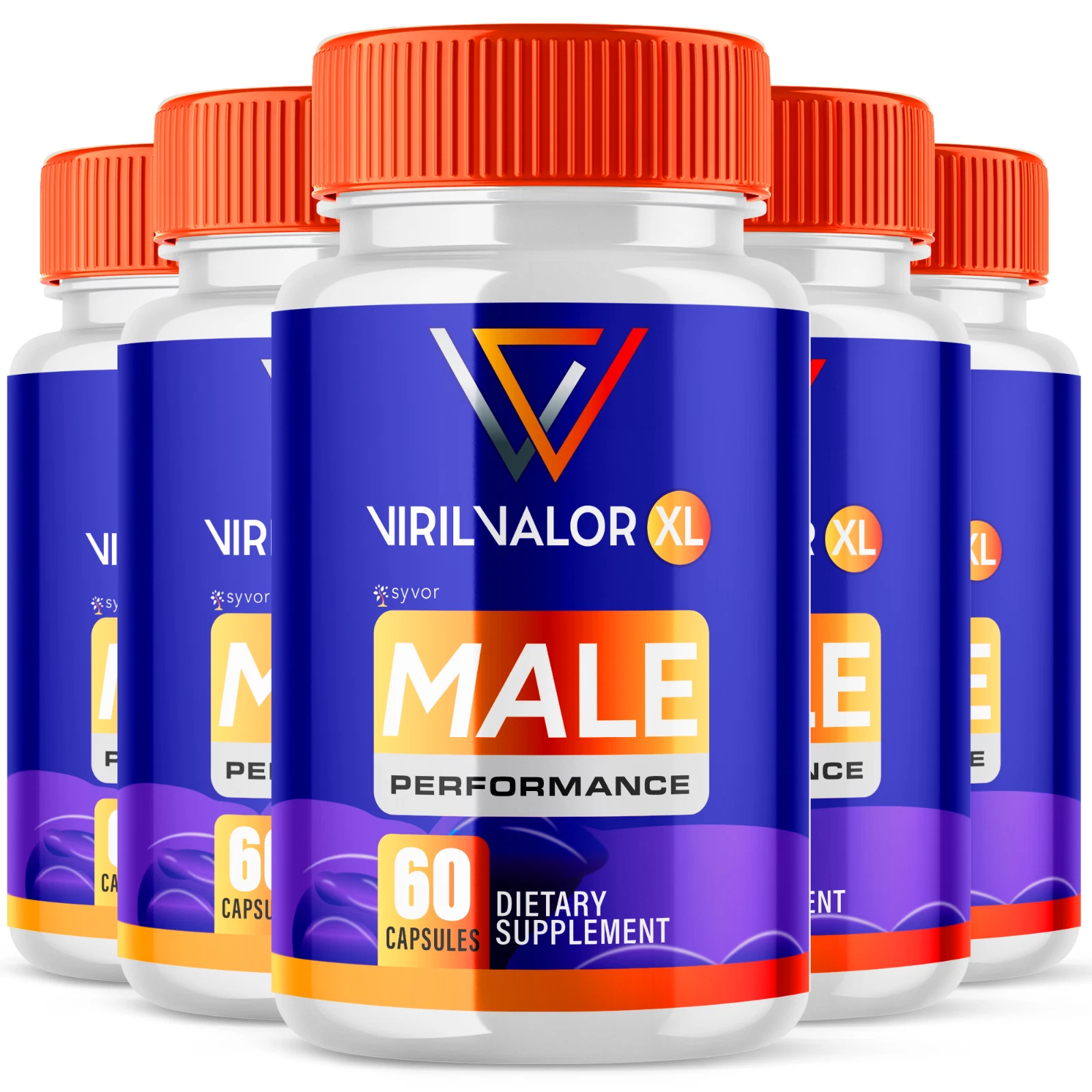 Viril Valor XL Pills Advanced Vitality Support Formula Supplement 300 Capsules