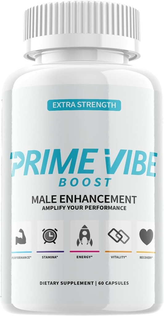 Prime Vibe Boost Pills - Prime Vibe Boost Male Vitality Support OFFICIAL -1Pack