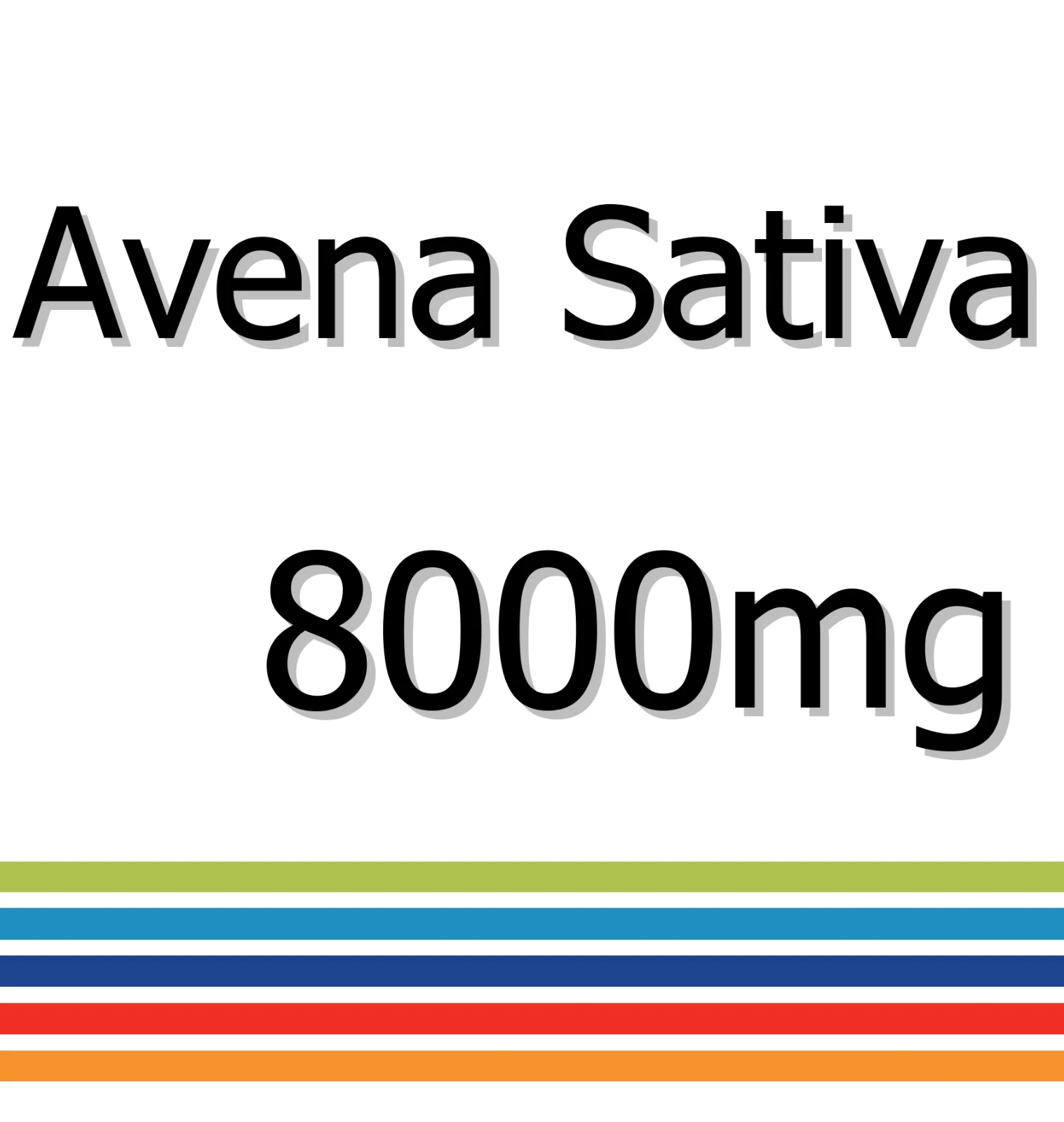 Avena Sativa 8000mg x 60 Tablets - Sleep Aid