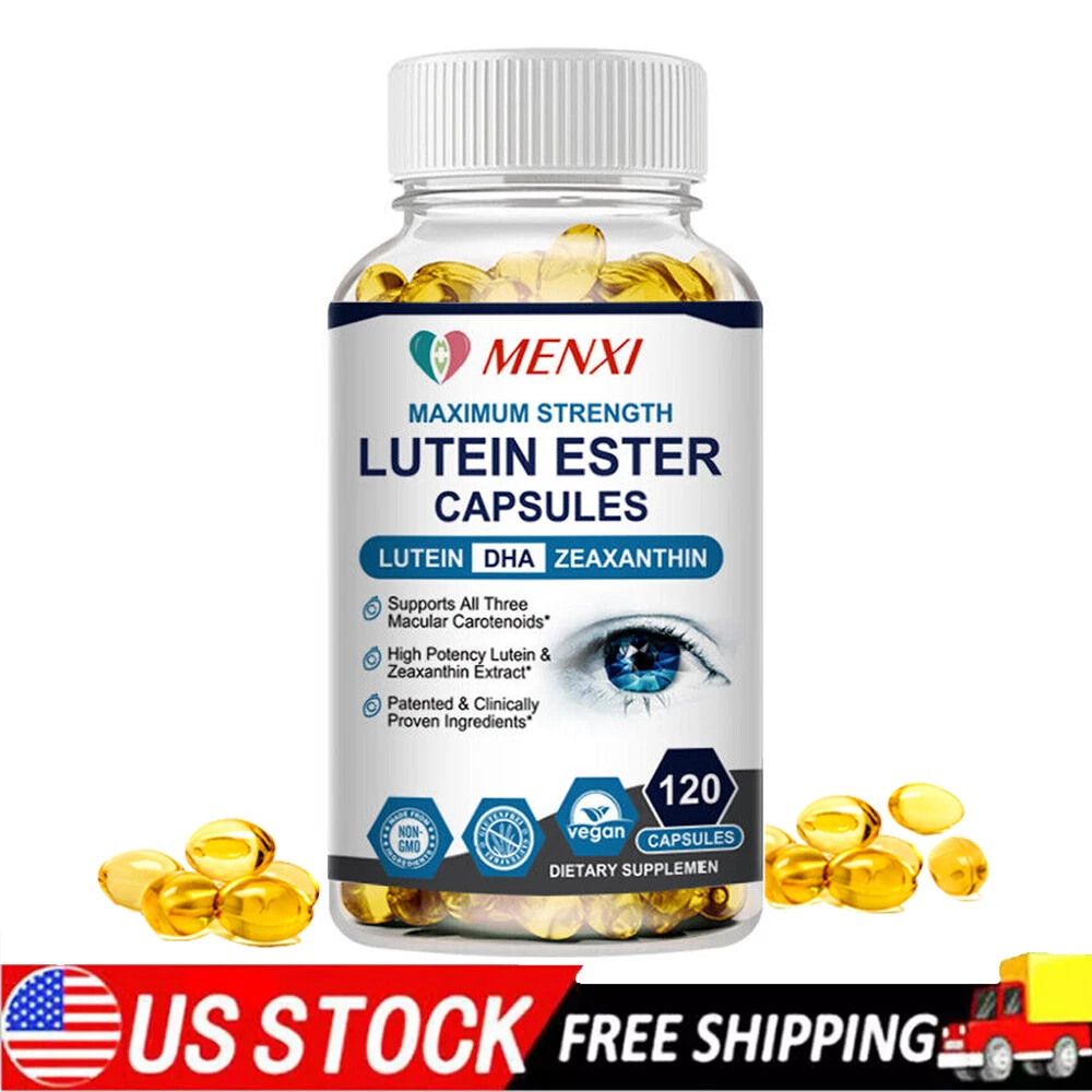 Eye Vitamins with Lutein and Zeaxanthin Bilberry Premium Eye Protection Formula