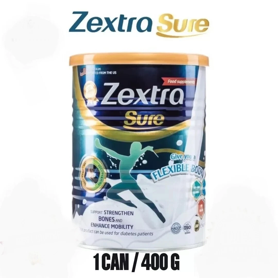 1 x 400g Zextra Sure Milk Strengthen Bone Back Joint Pain Fitness