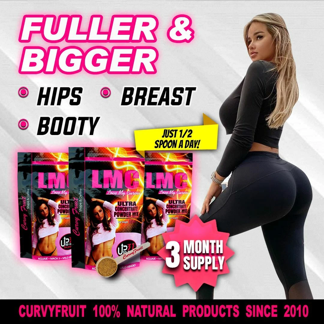 LMC :Ultra Concentrate Powder Mix for Bigger Butt, Breast & Hip (3 MONTH SUPPLY)