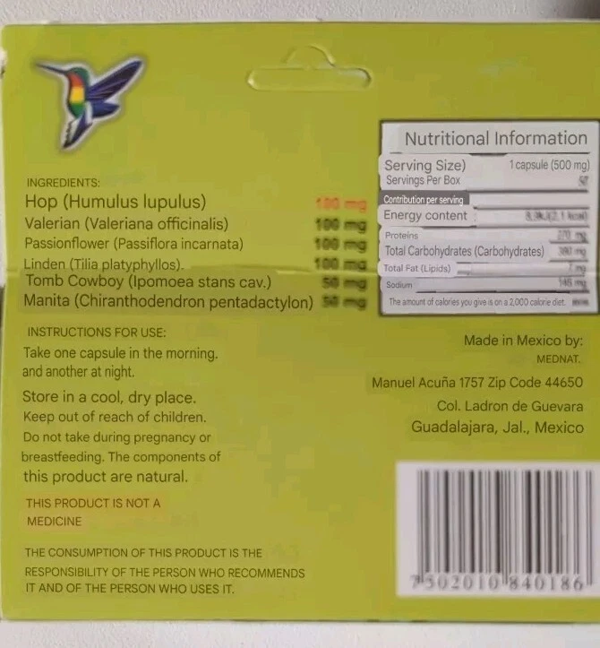 Pal Sin Stress 50 Caps, High Strength, stress Relief