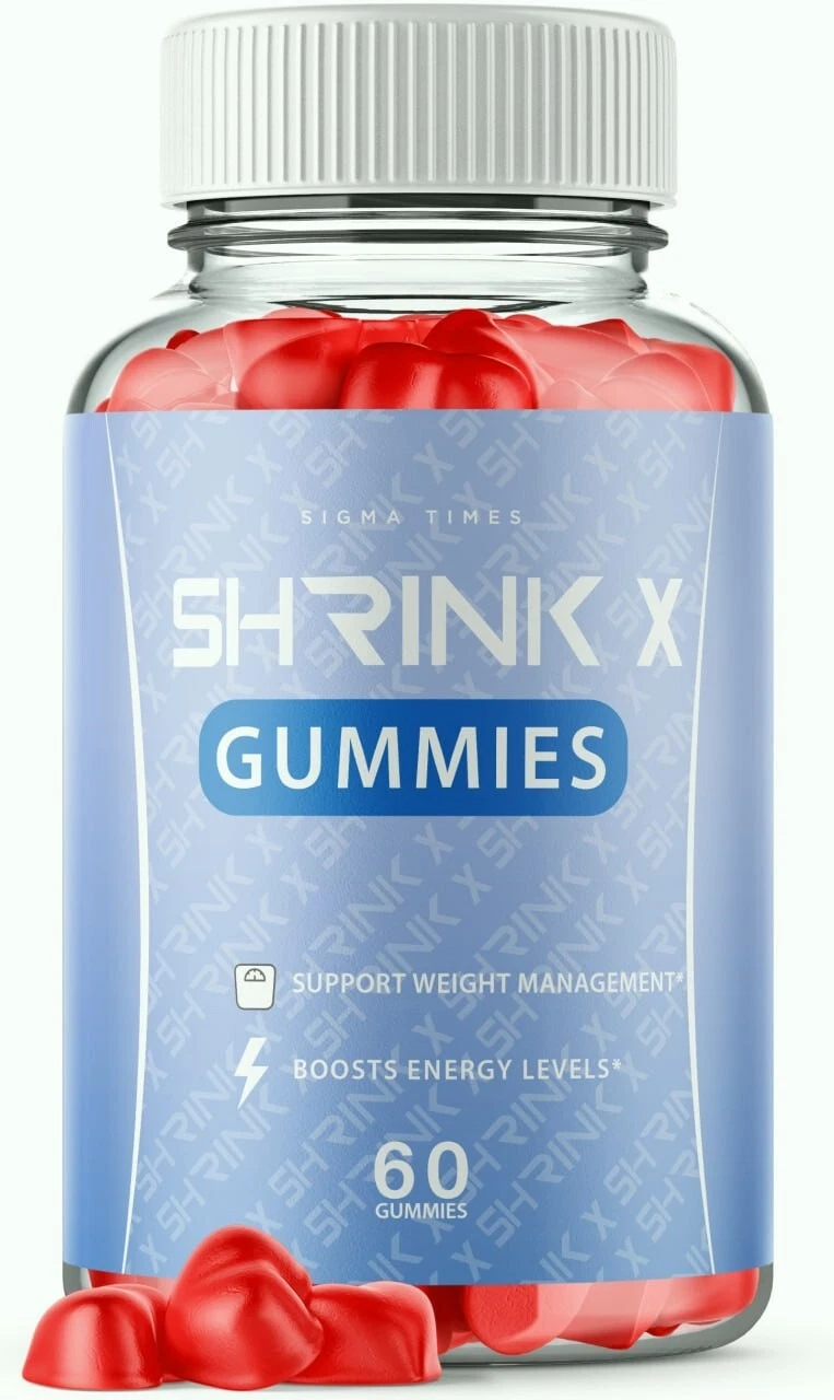Shrink X ACV Gummies to Shed Stubborn Fat & Boost Energy Levels 60ct