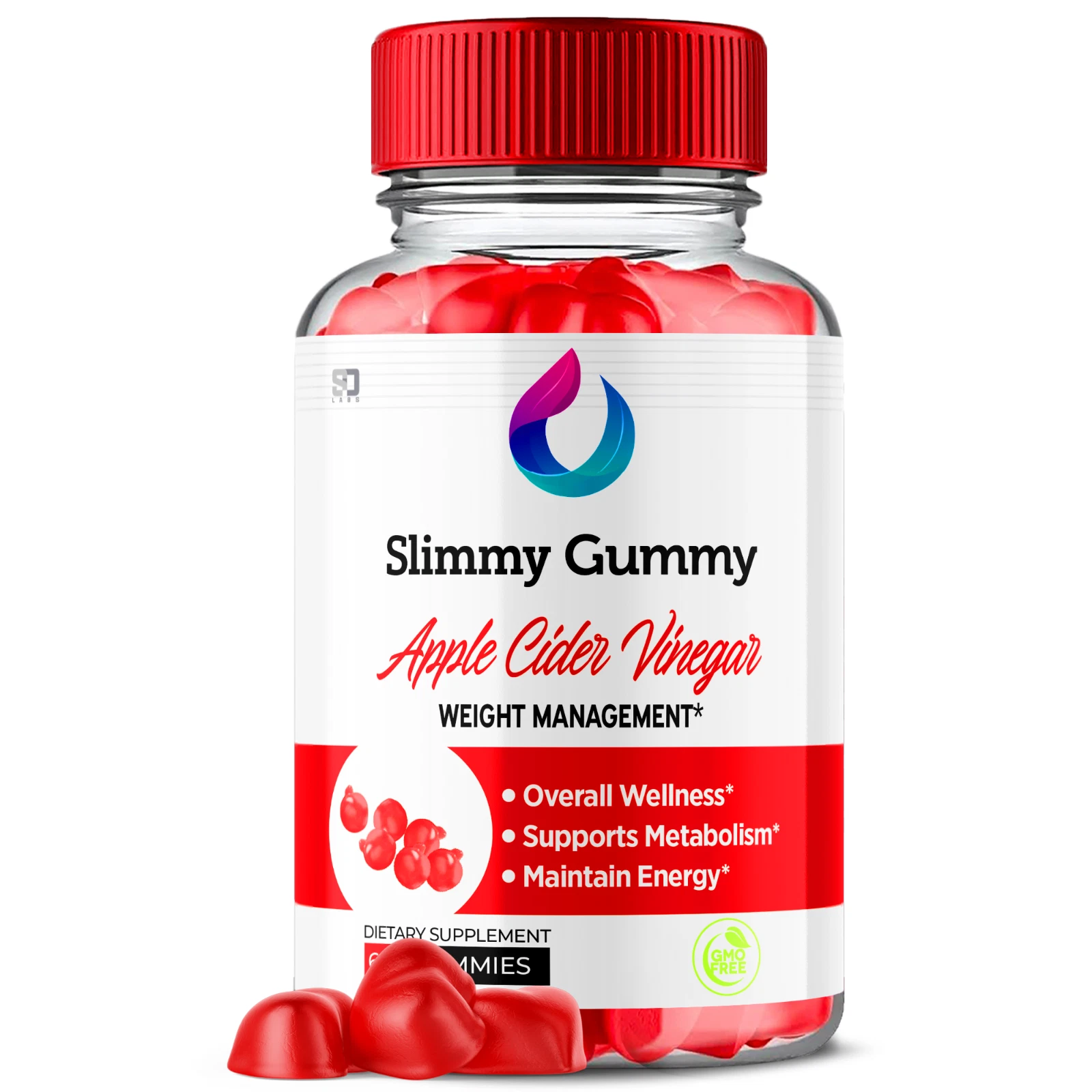 Slimmy Gummy Keto ACV Gummies - For Weight Management & Healthy Body - 60 Gums