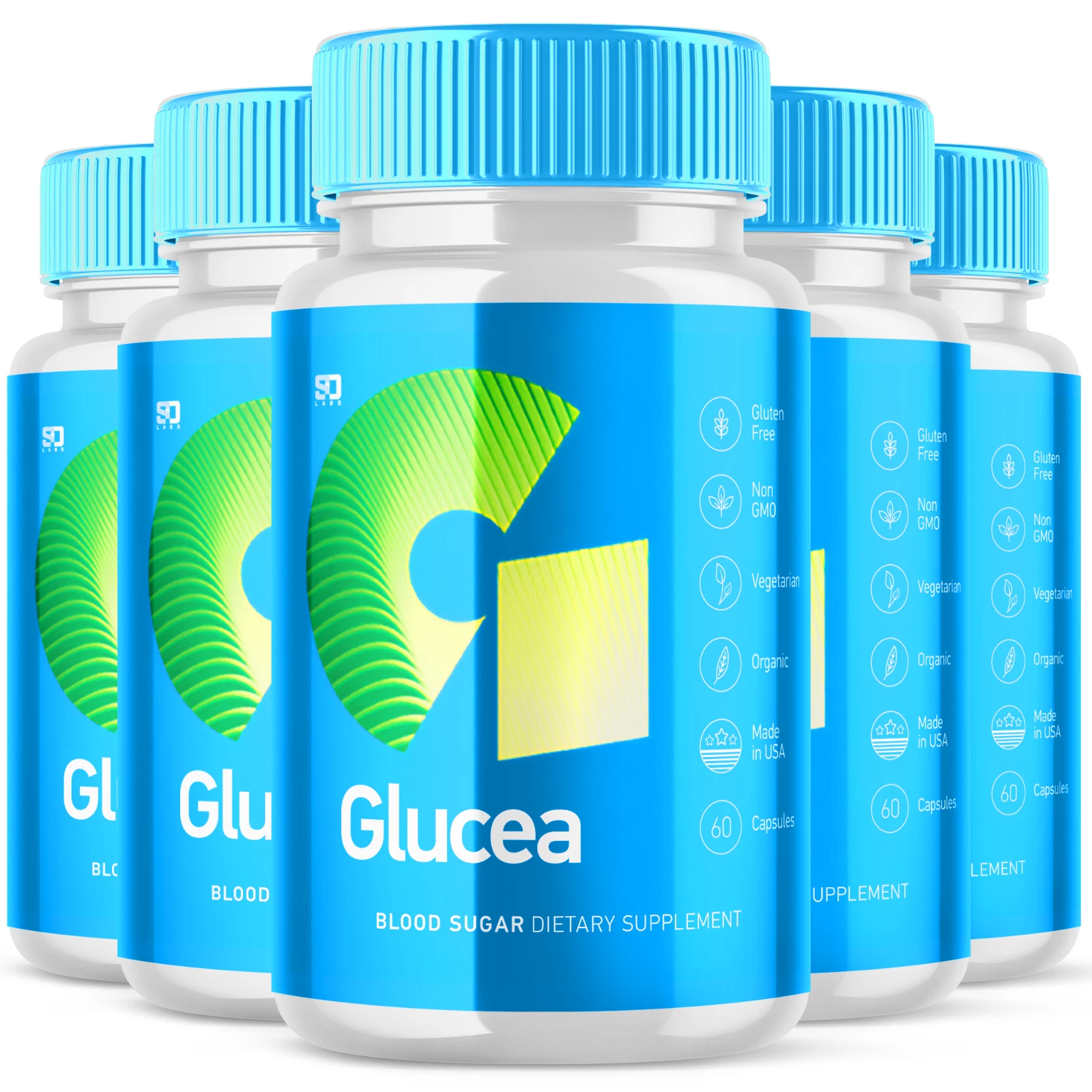 Glucea - Enhance Daily Energy, Vitality, and Balanced Living (5 Pack)