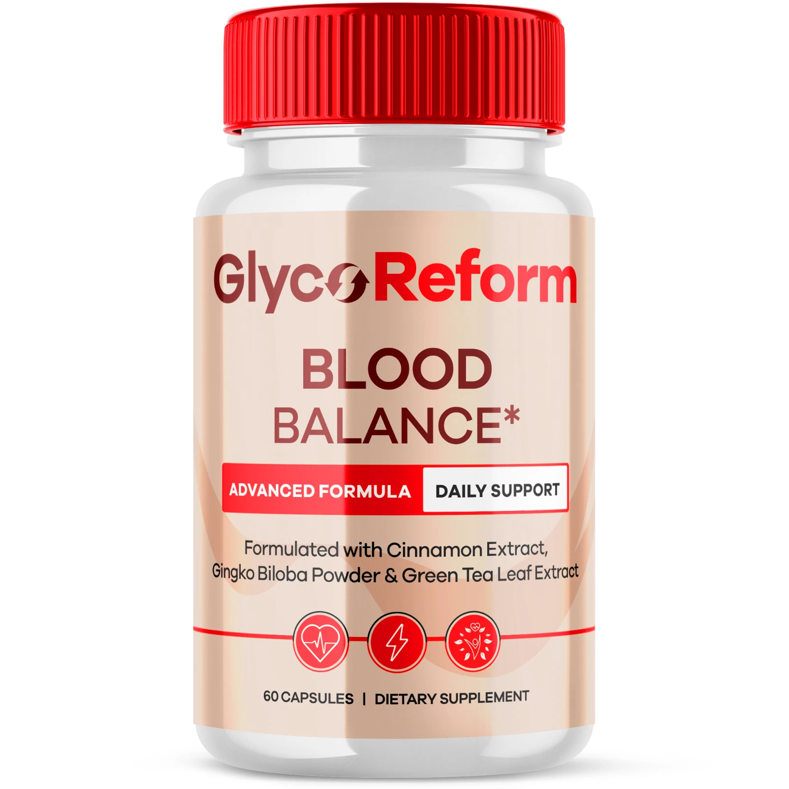 Glyco Reform Blood Optimizer Advanced Formula Glycogen Supplement 60 Capsules