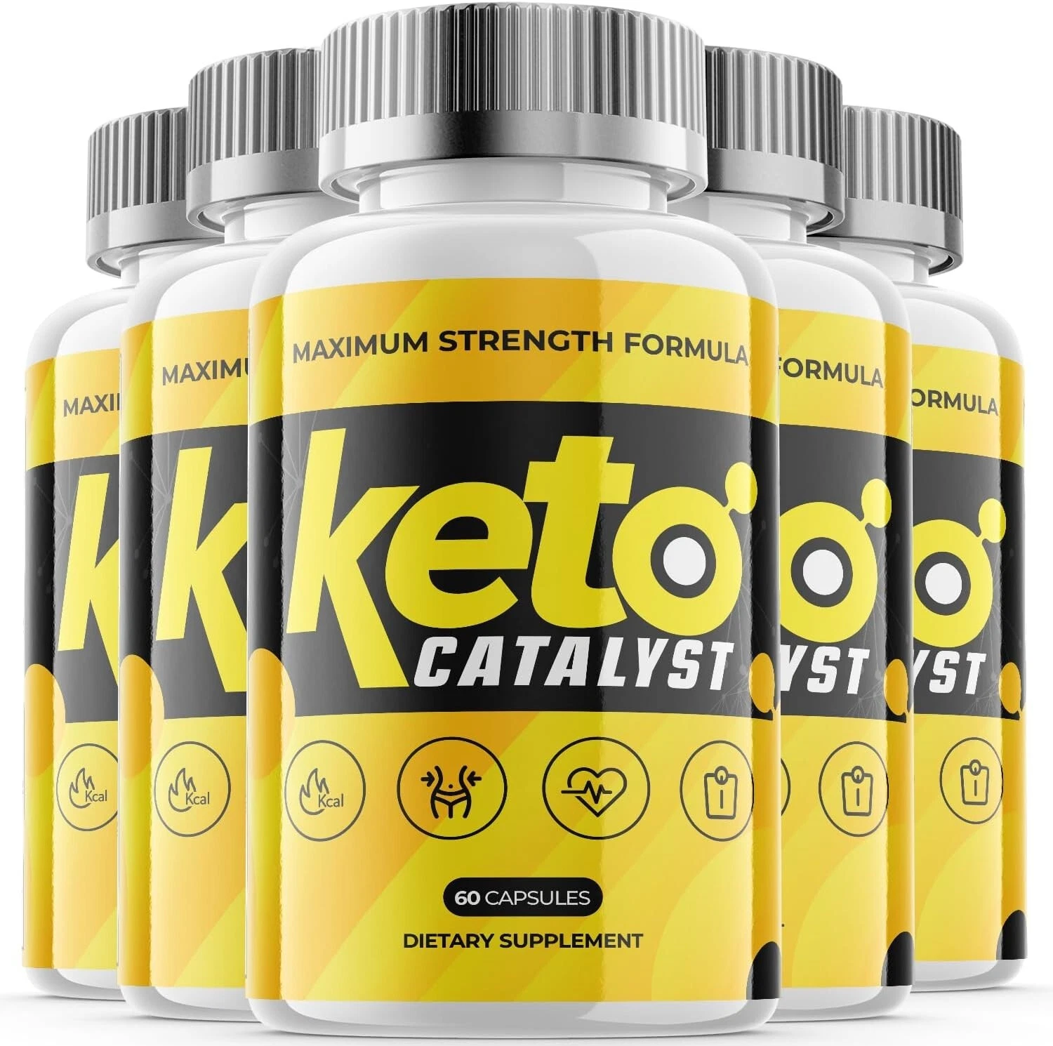 Keto Catalyst Pills - Keto Catalyst Supplement For Weight Loss OFFICIAL - 5 Pack