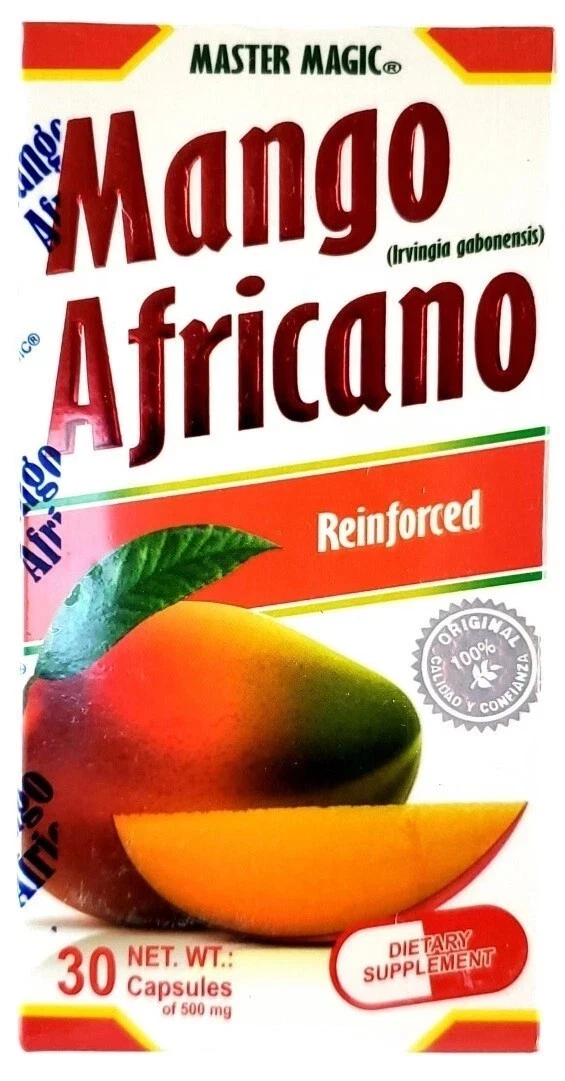 Mango Africano MASTER MAGIC AFRICAN MANGO 30 Capsulas 500 mg Original