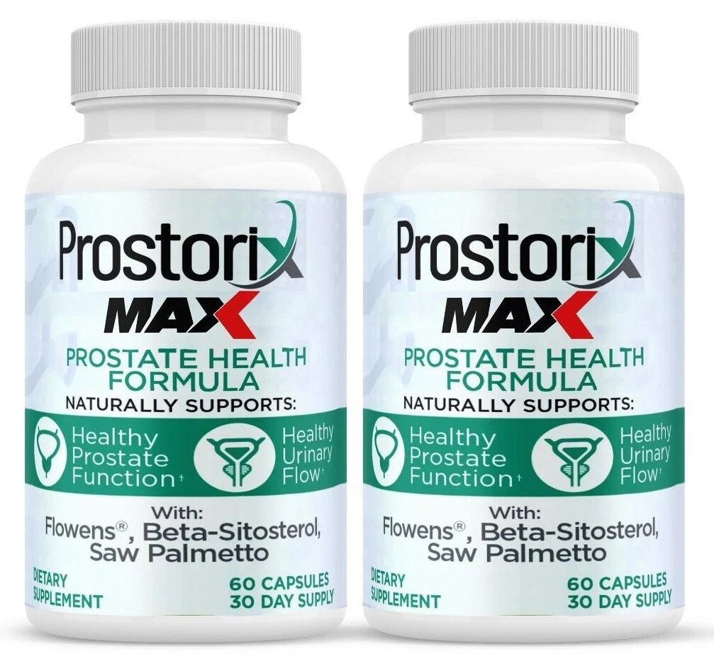 (2 Pack) Prostorix MAX Advanced Urinary Aid Pills to Support Prostate Functions