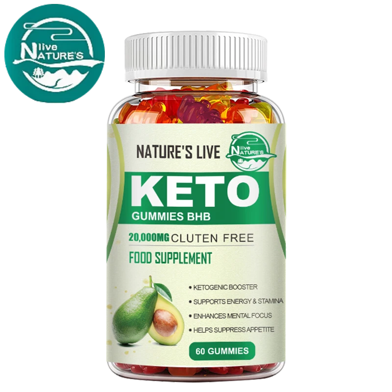 Keto + ACV Advanced Weight Loss Gummies to Lose Belly Fat Burner 60 Gummy