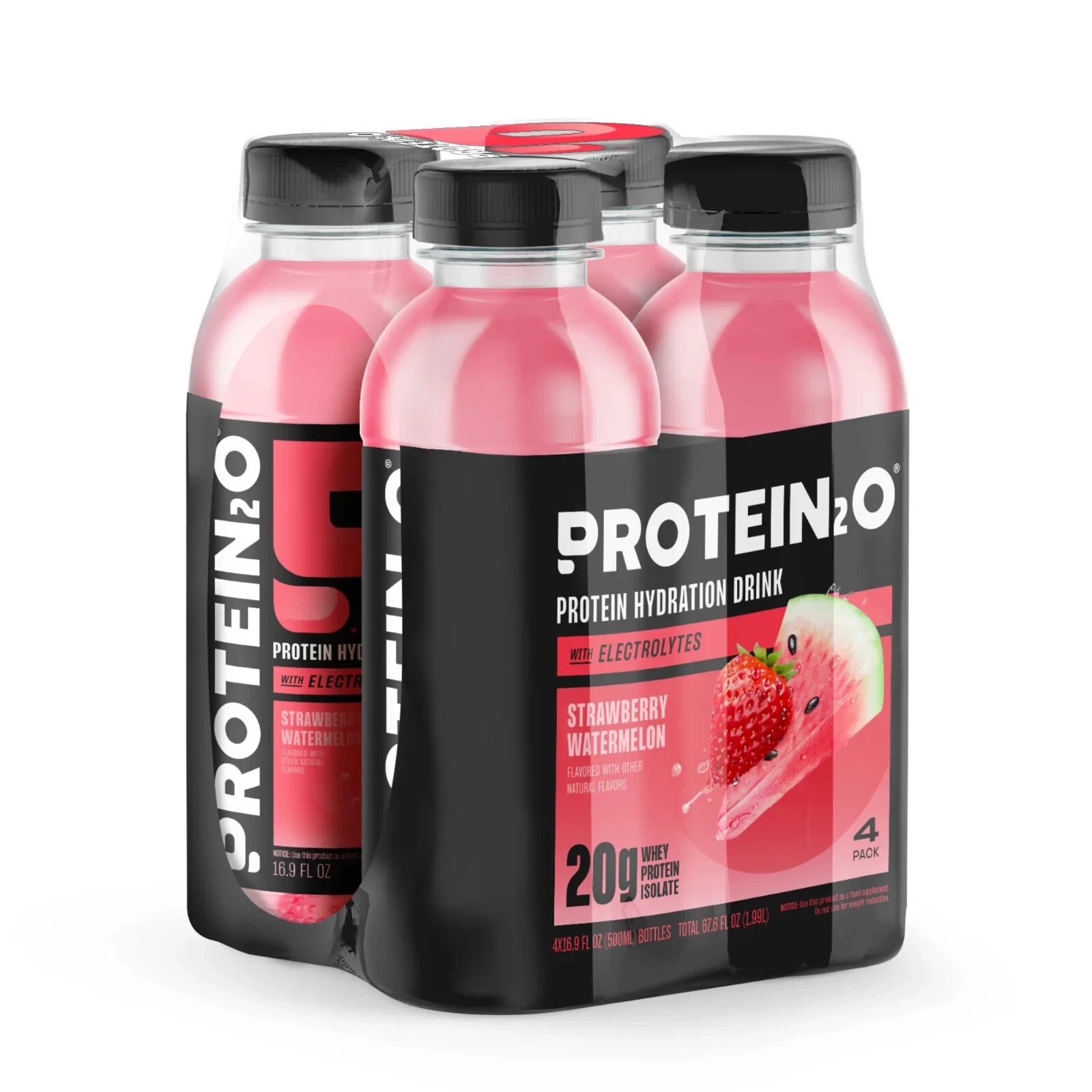 Protein2o 20g Whey Protein Isolate Hydration Drink, 350mg of Electrolytes, Vitam